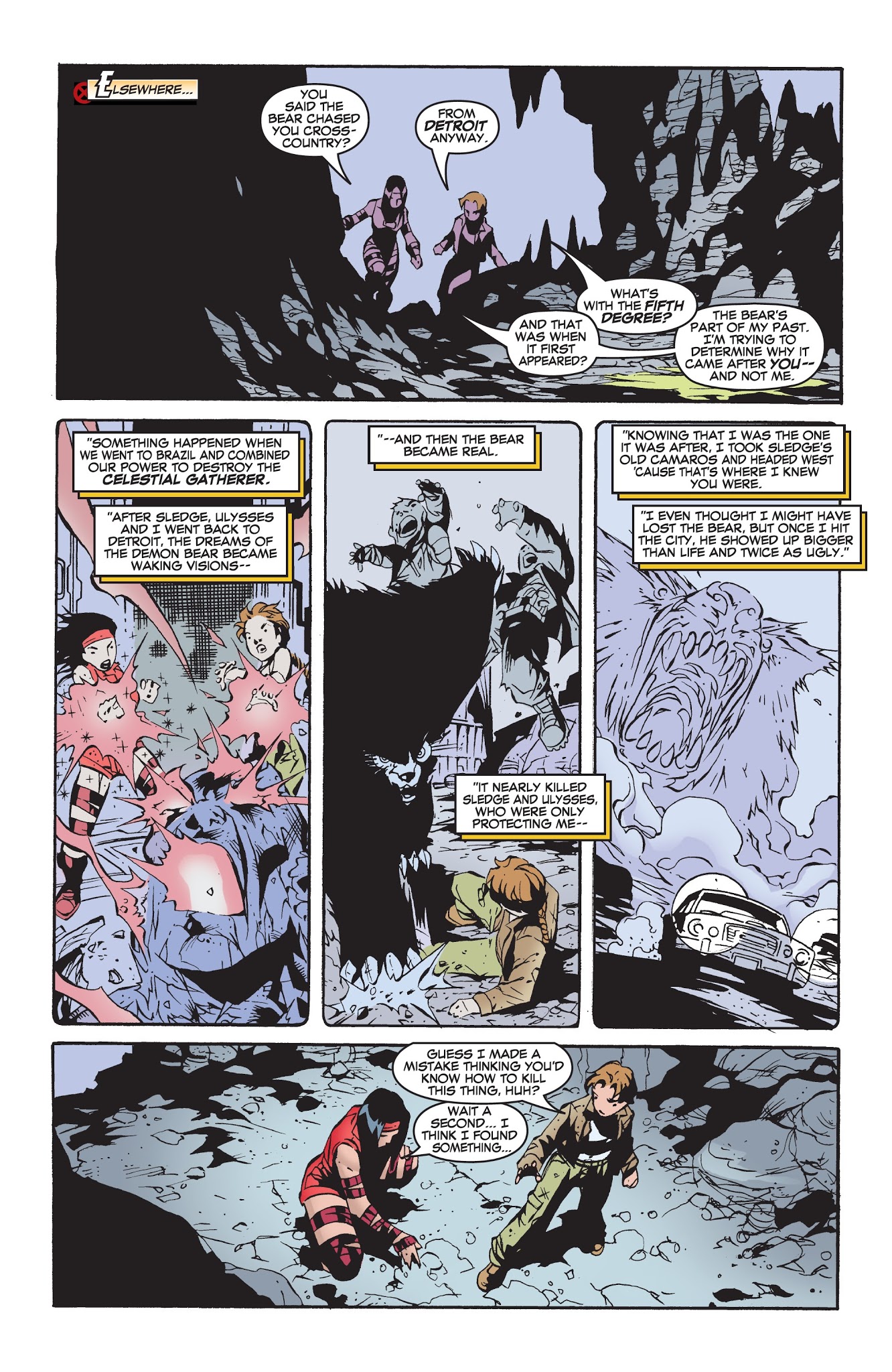 Read online The New Mutants: Demon Bear comic -  Issue # TPB - 94