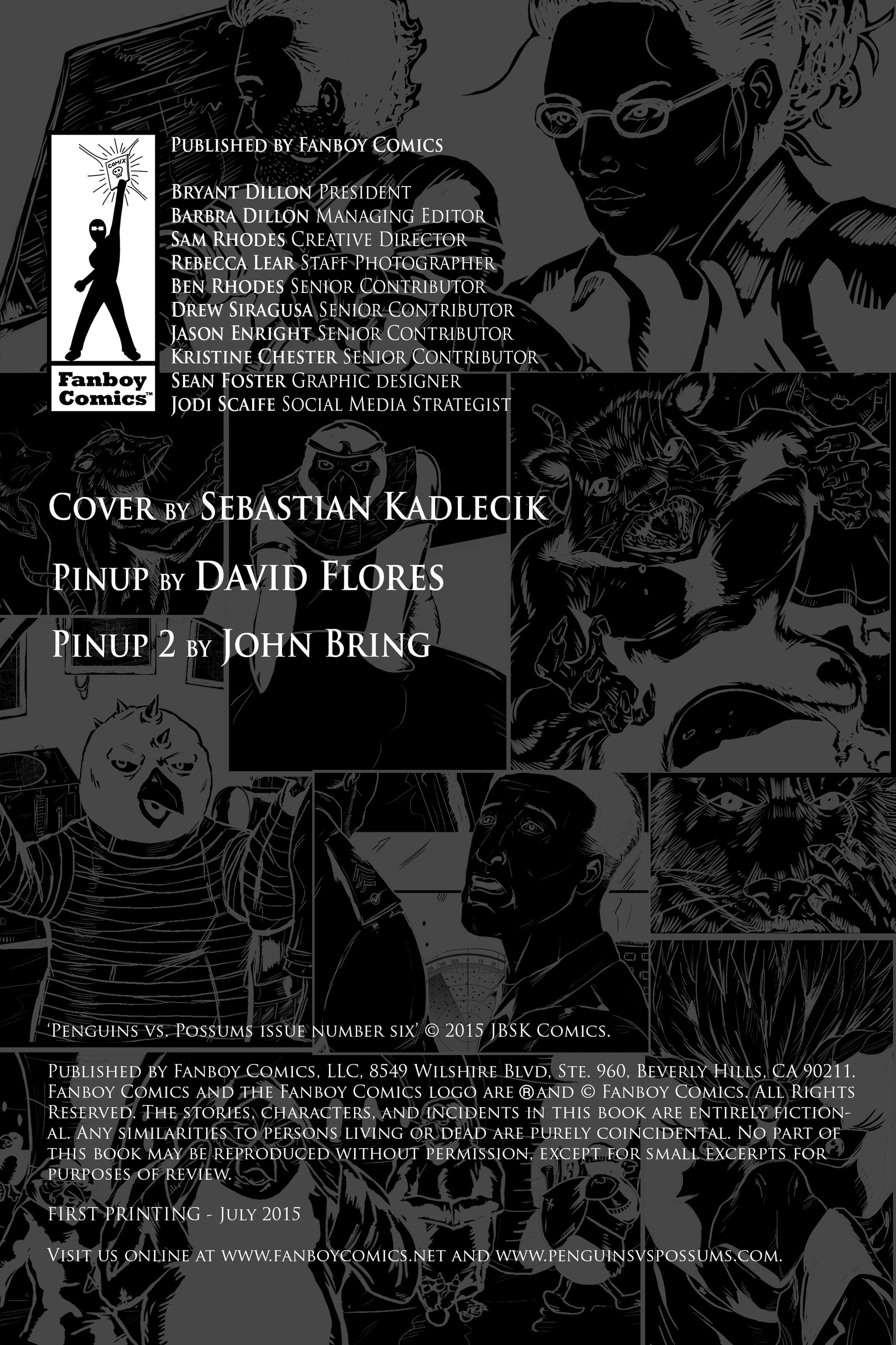 Read online Penguins vs. Possums comic -  Issue #6 - 2