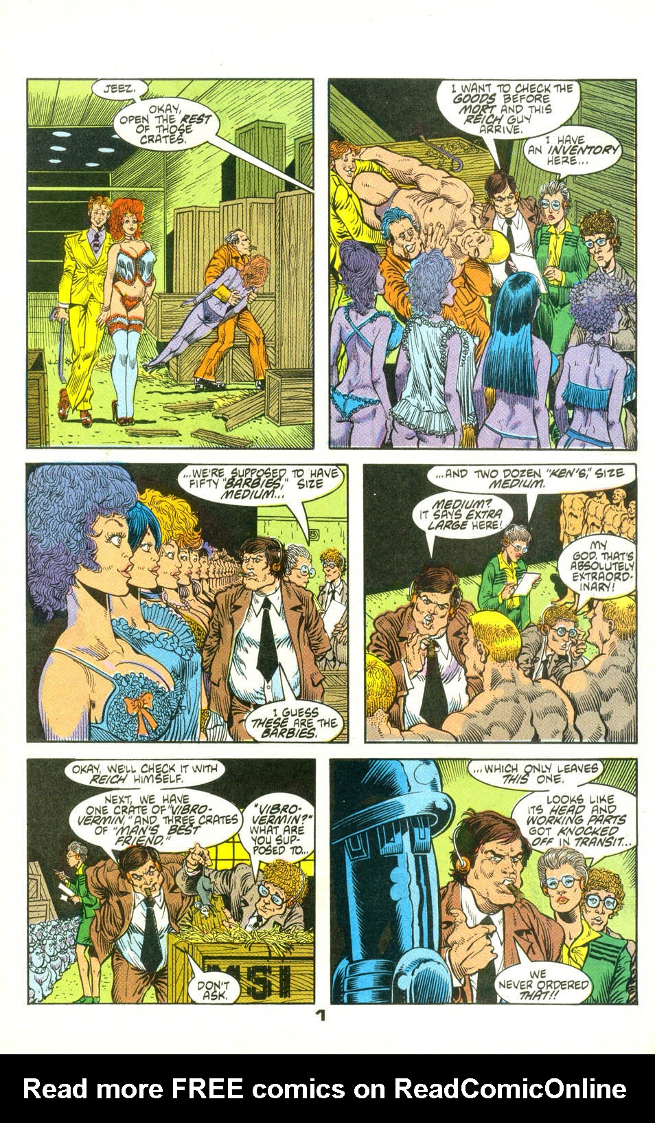 Read online American Flagg! comic -  Issue #22 - 23