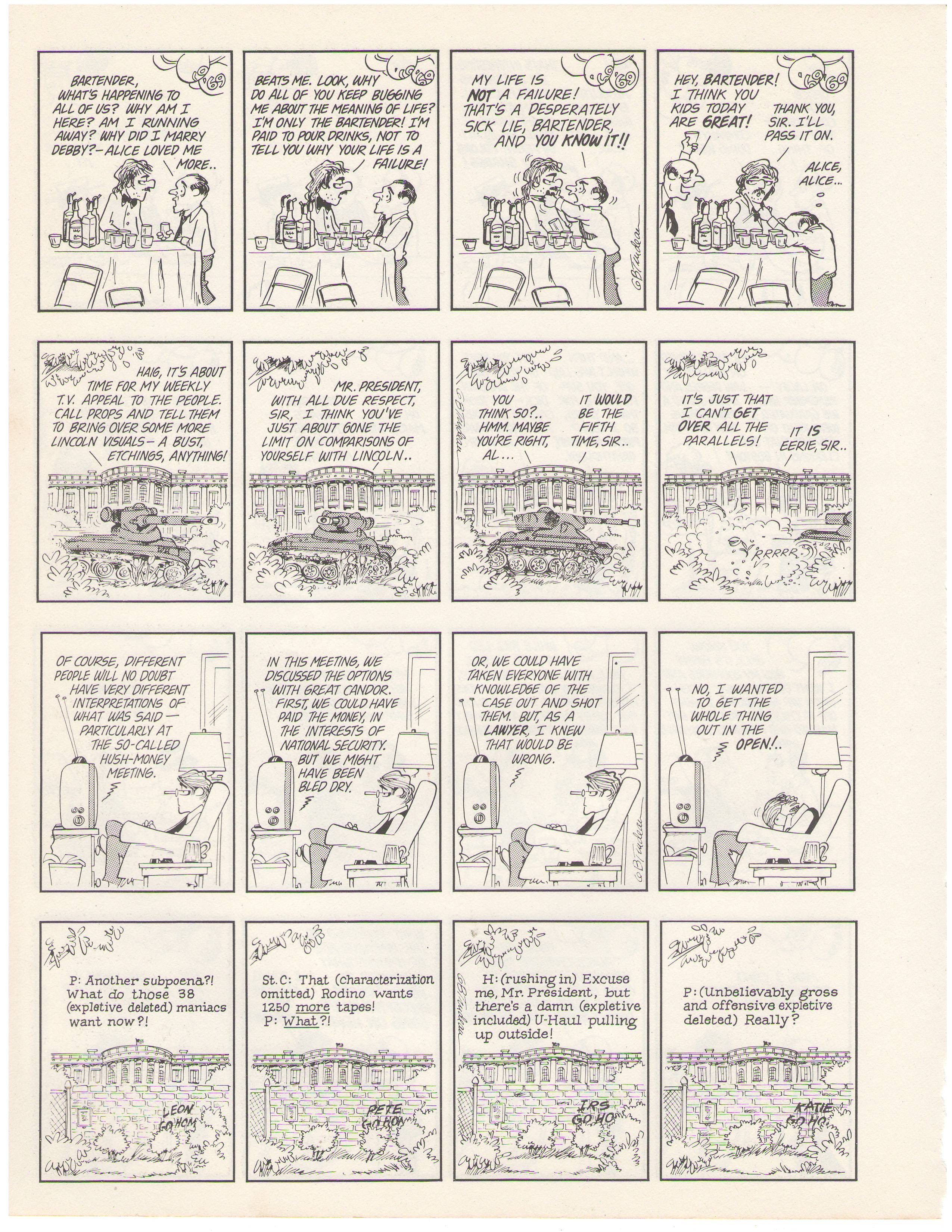 Read online The Doonesbury Chronicles comic -  Issue # TPB (Part 2) - 75