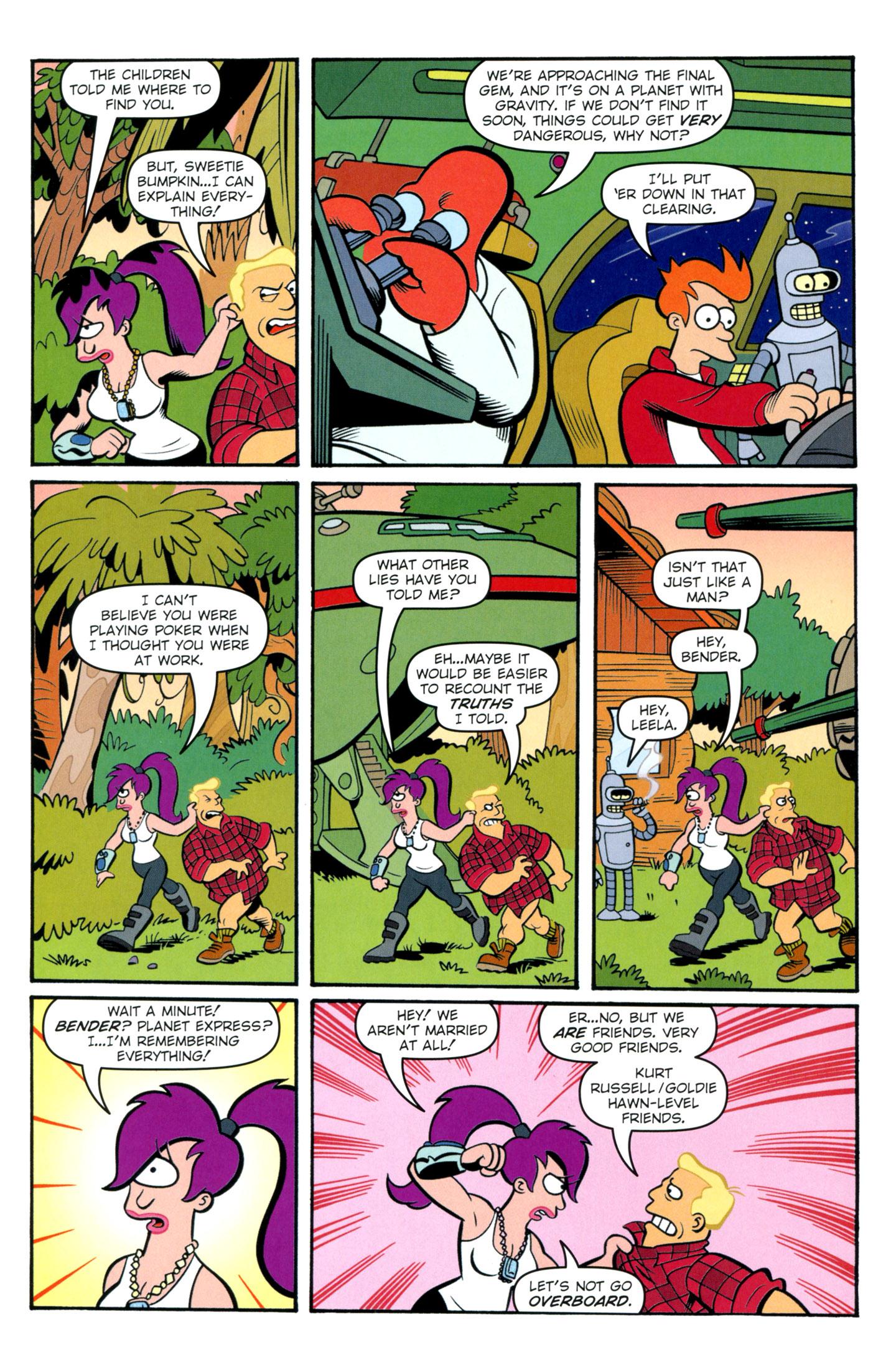 Read online Futurama Comics comic -  Issue #62 - 19