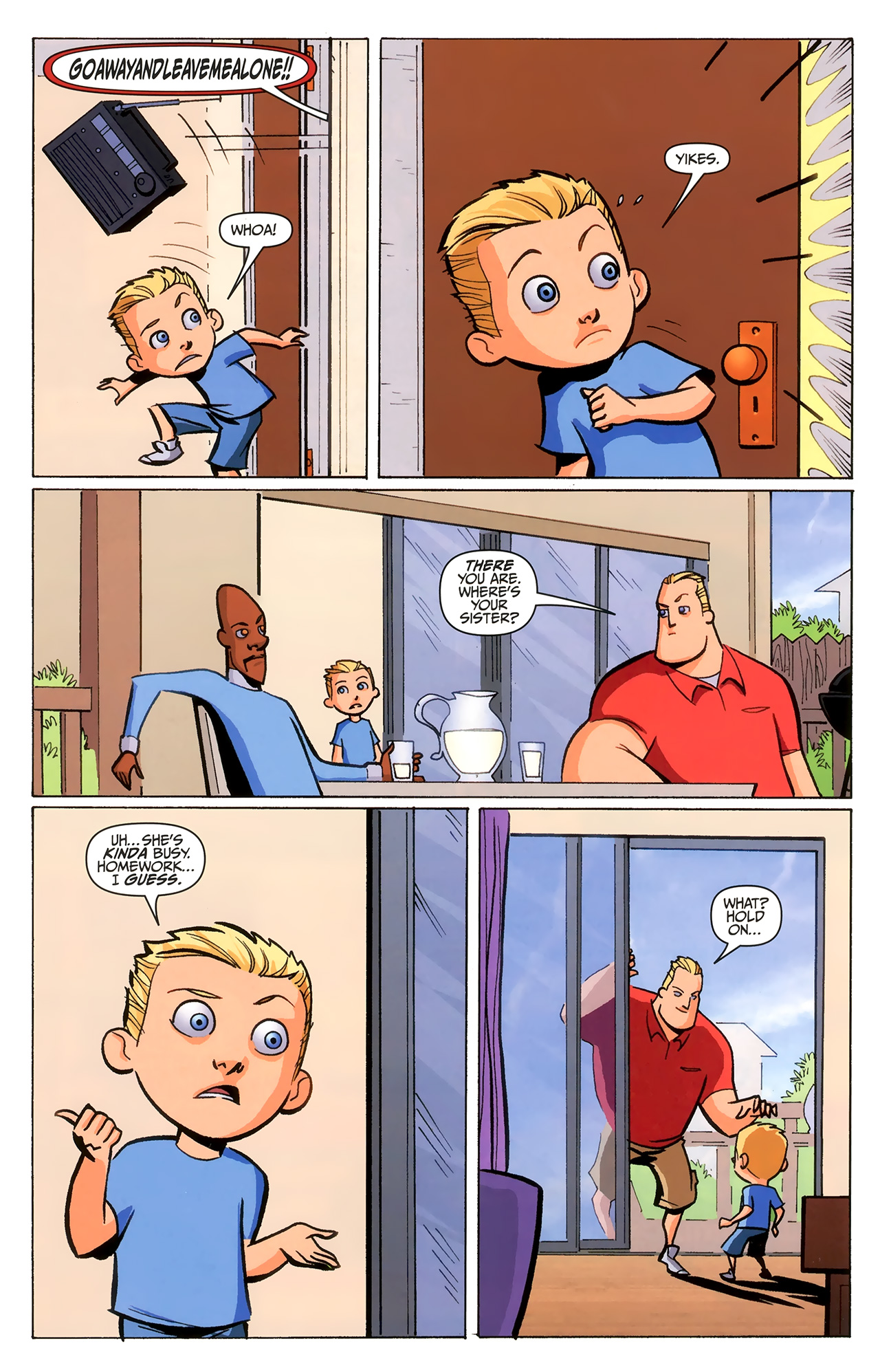 Read online The Incredibles comic -  Issue #9 - 10