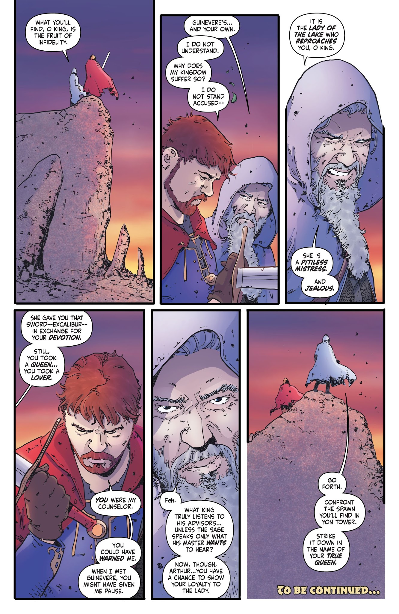 Read online Unholy Grail comic -  Issue #4 - 20