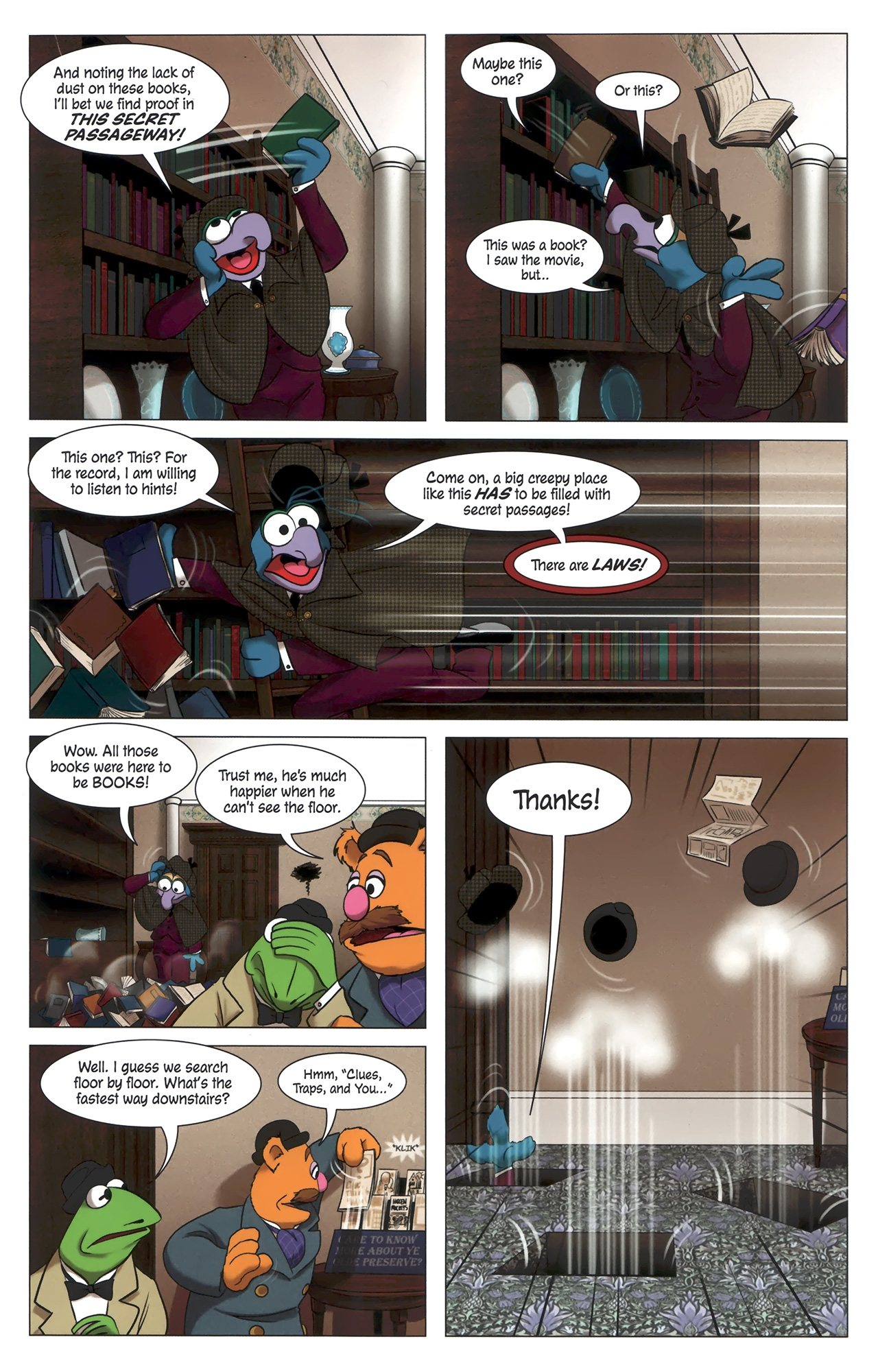 Read online Muppet Sherlock Holmes comic -  Issue #1 - 11