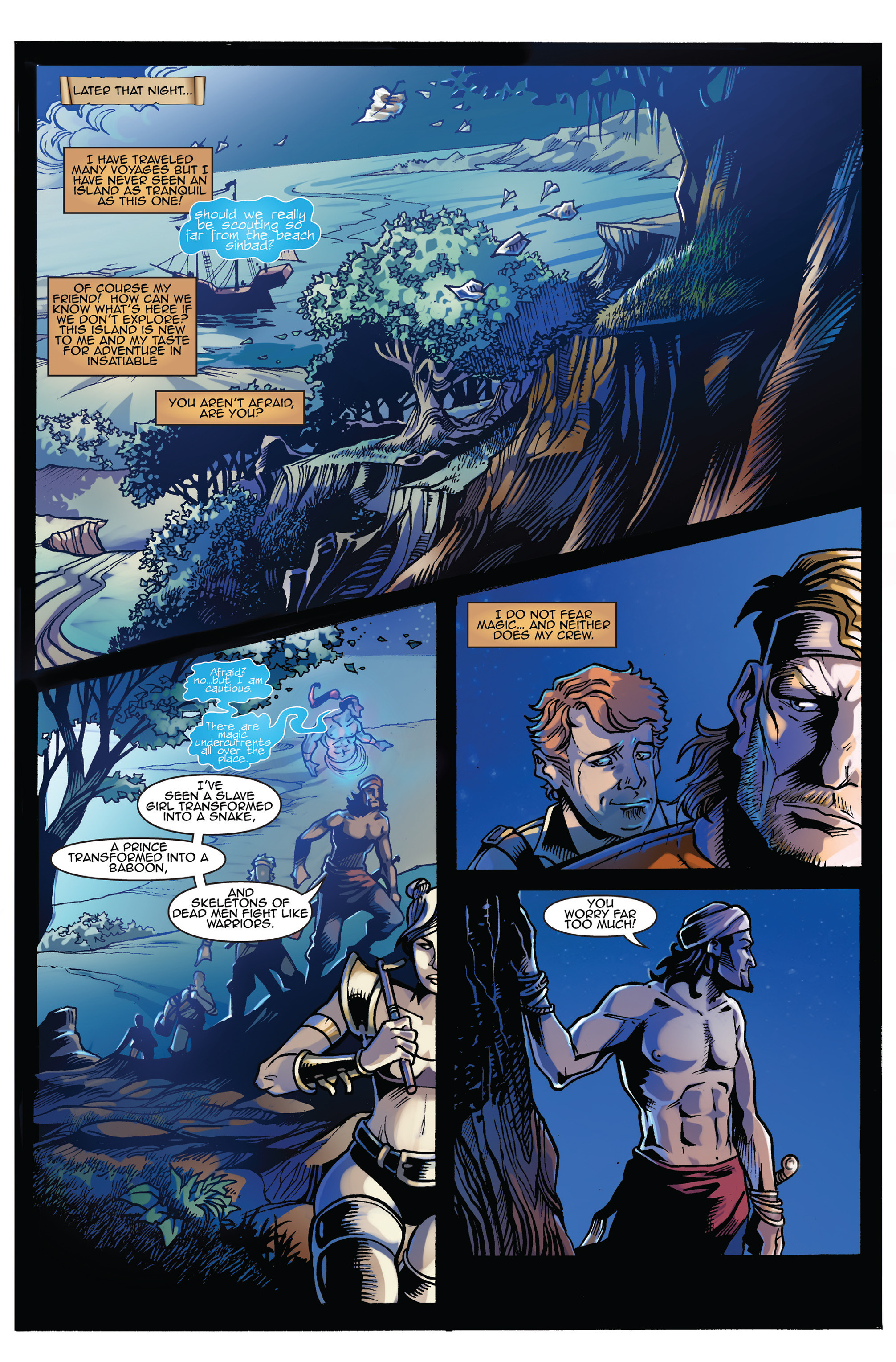 Read online Sinbad And The Merchant Of Ages comic -  Issue #1 - 12