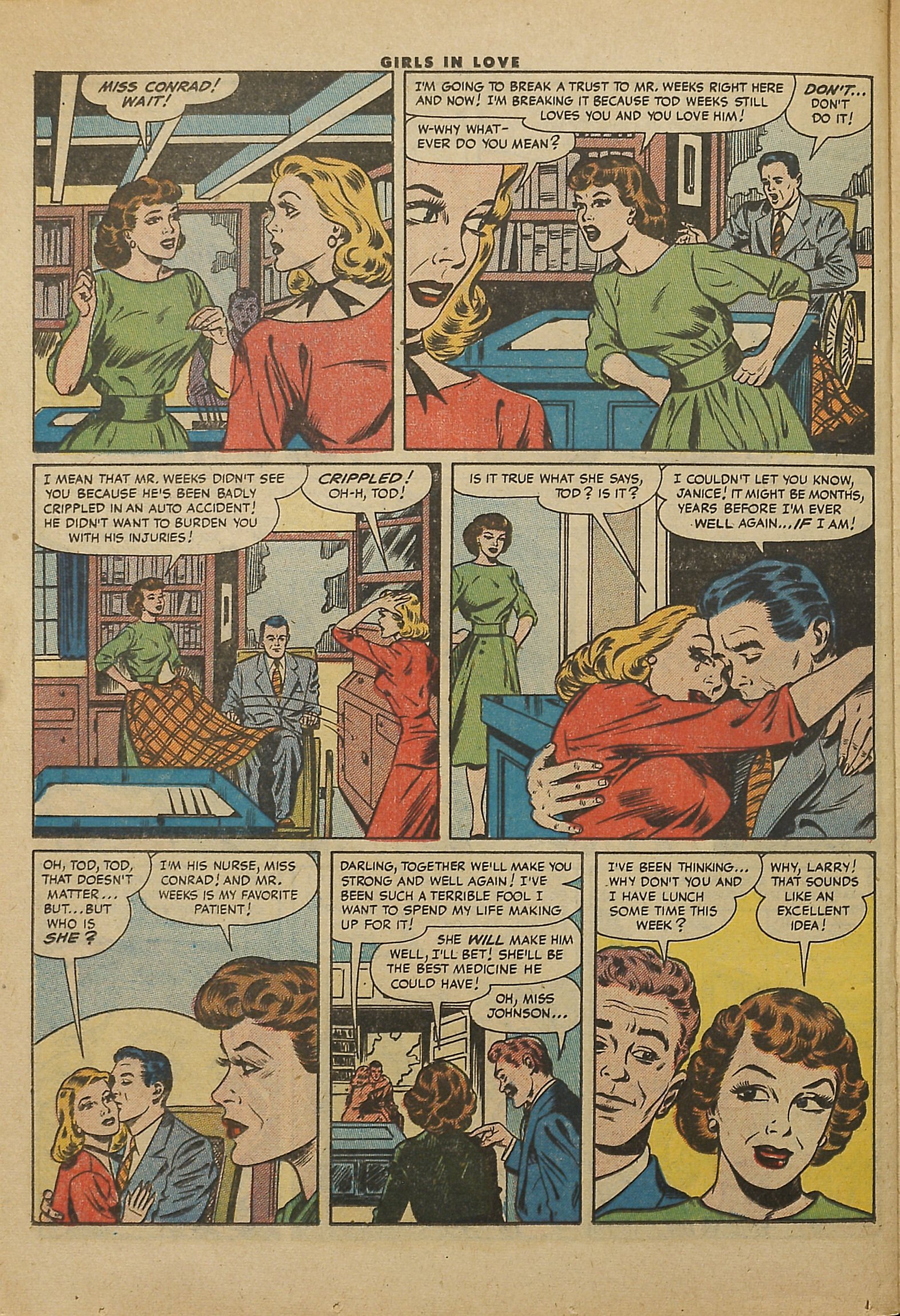 Read online Girls in Love (1955) comic -  Issue #55 - 24