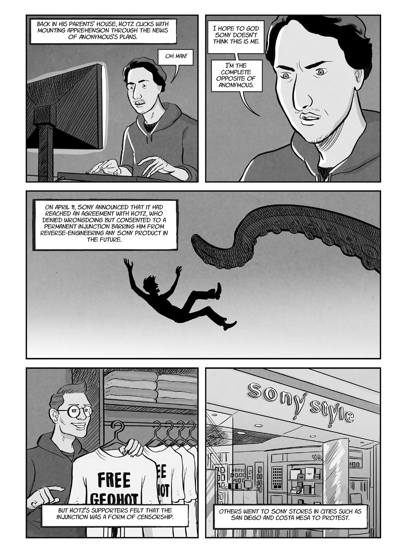 Read online A for Anonymous: How a Mysterious Hacker Collective Transformed the World comic -  Issue # TPB - 56