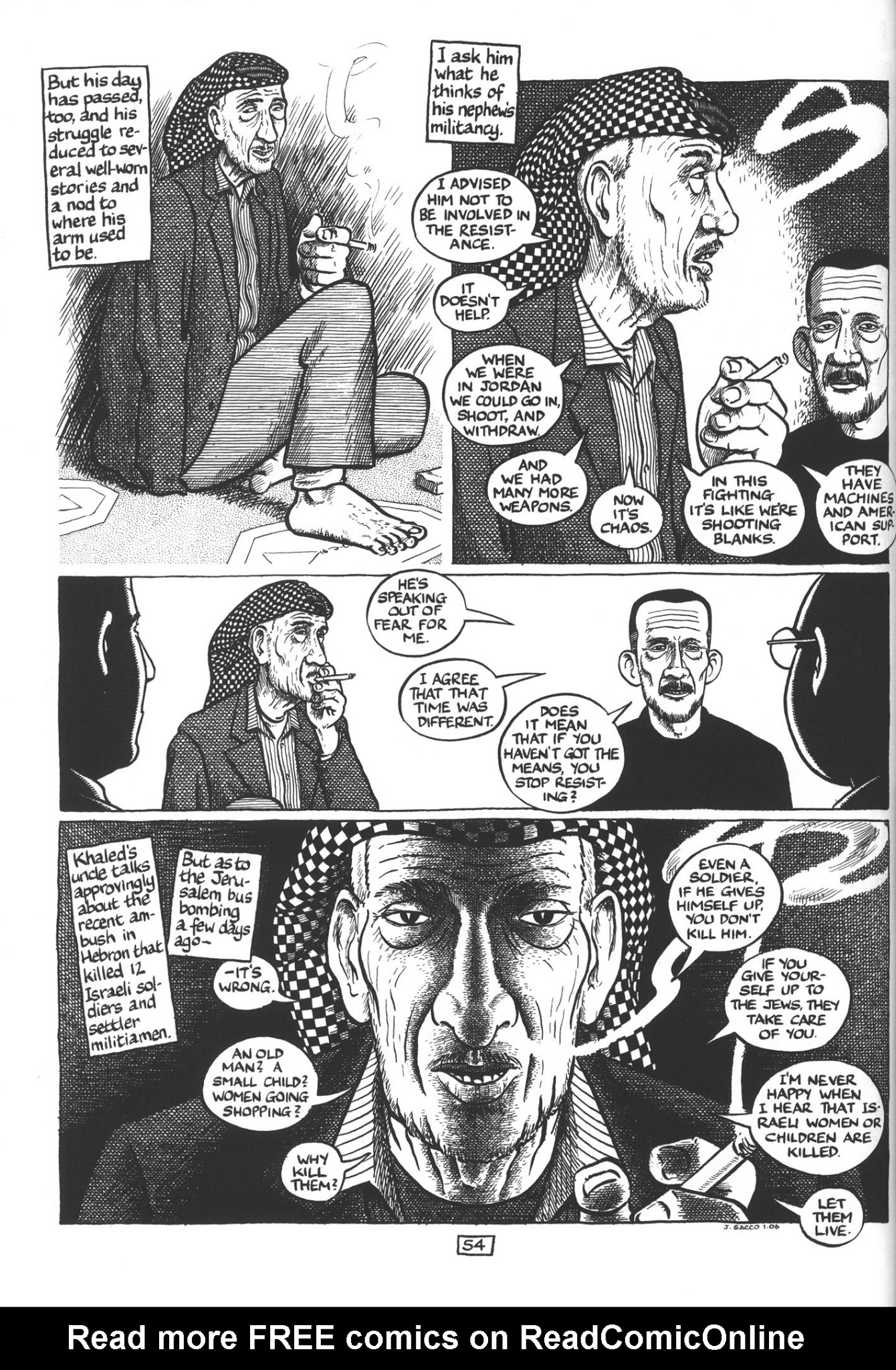 Read online Footnotes in Gaza comic -  Issue # TPB - 74
