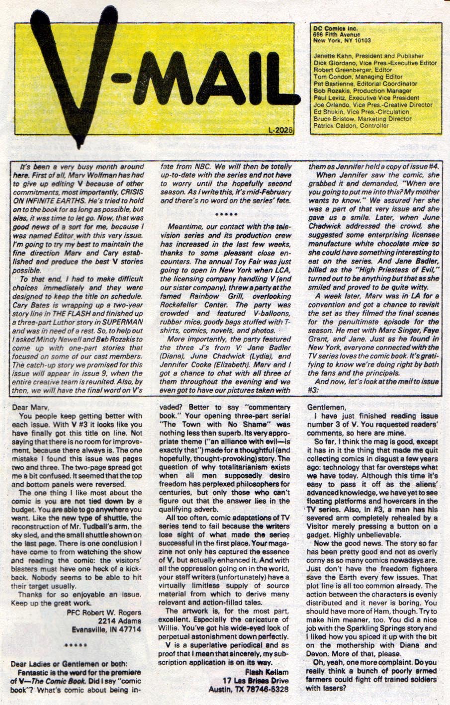 Read online V comic -  Issue #7 - 25