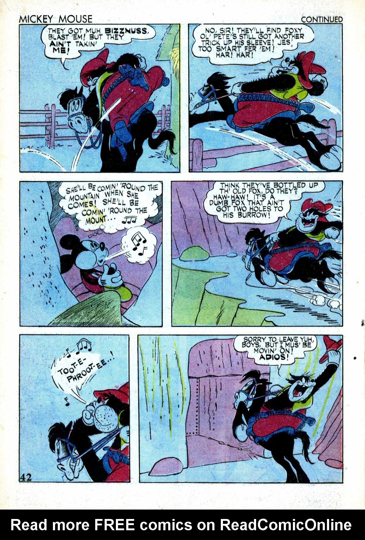 Read online Walt Disney's Comics and Stories comic -  Issue #29 - 44