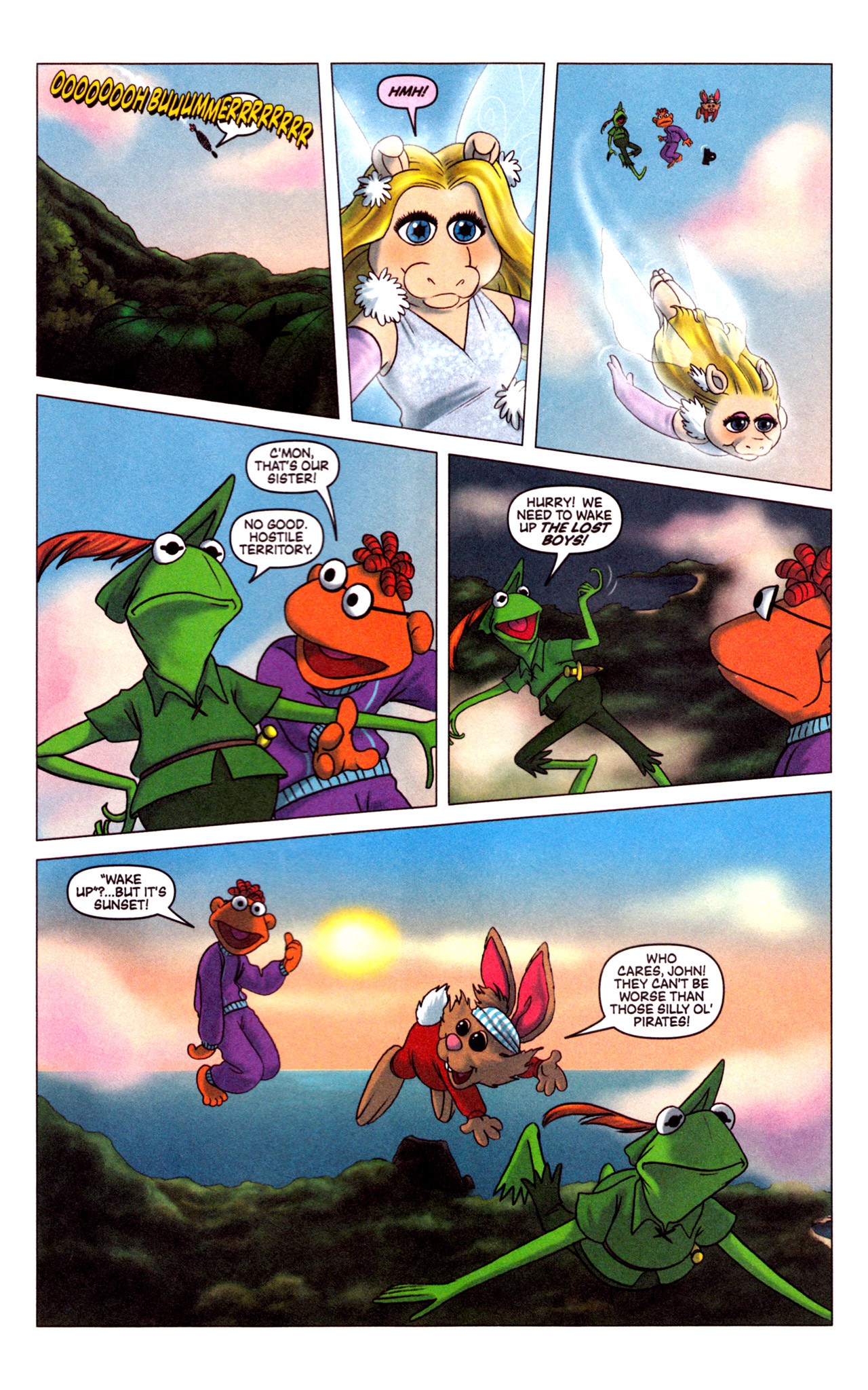 Read online Muppet Peter Pan comic -  Issue #2 - 17