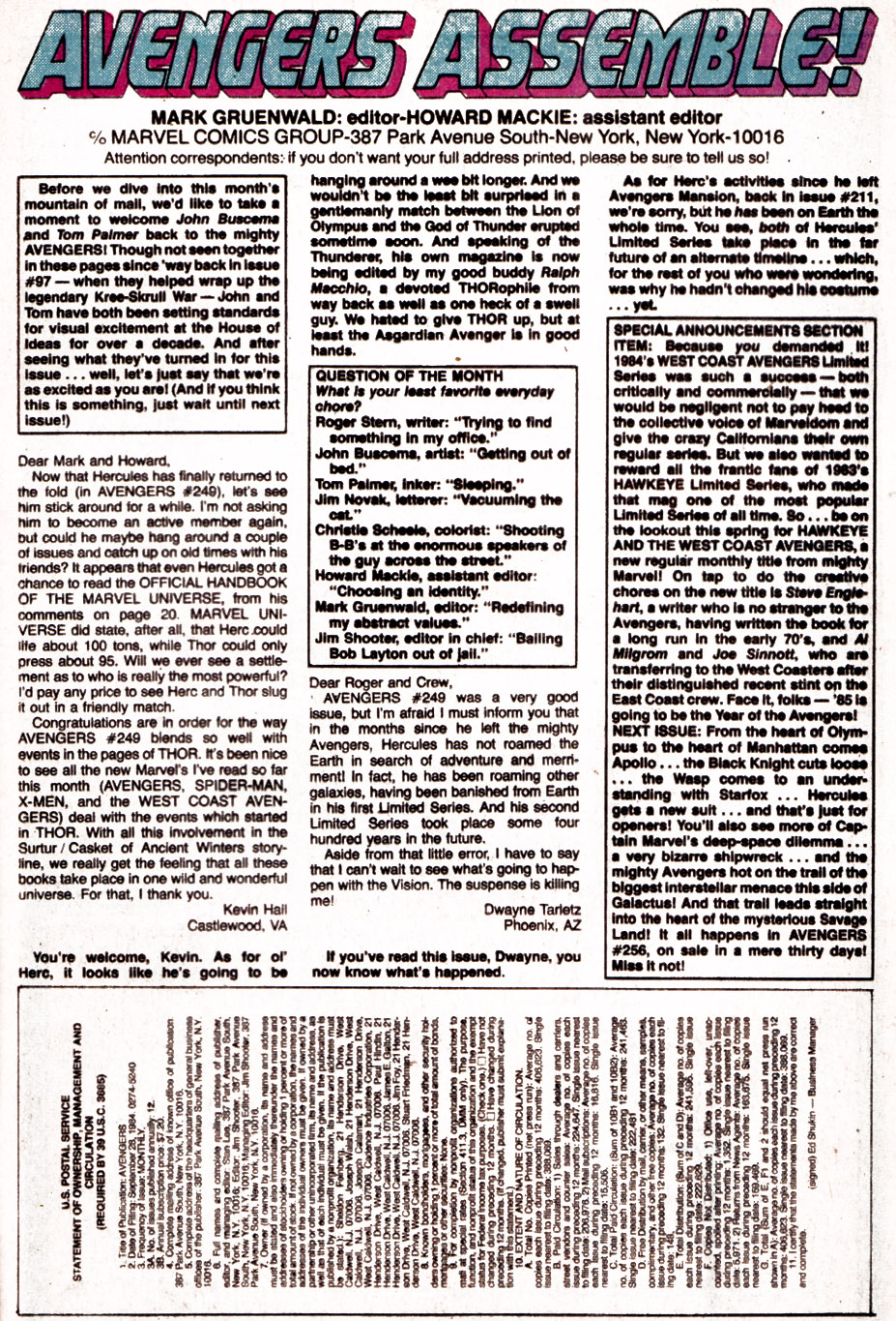 Read online The Avengers (1963) comic -  Issue #255 - 24