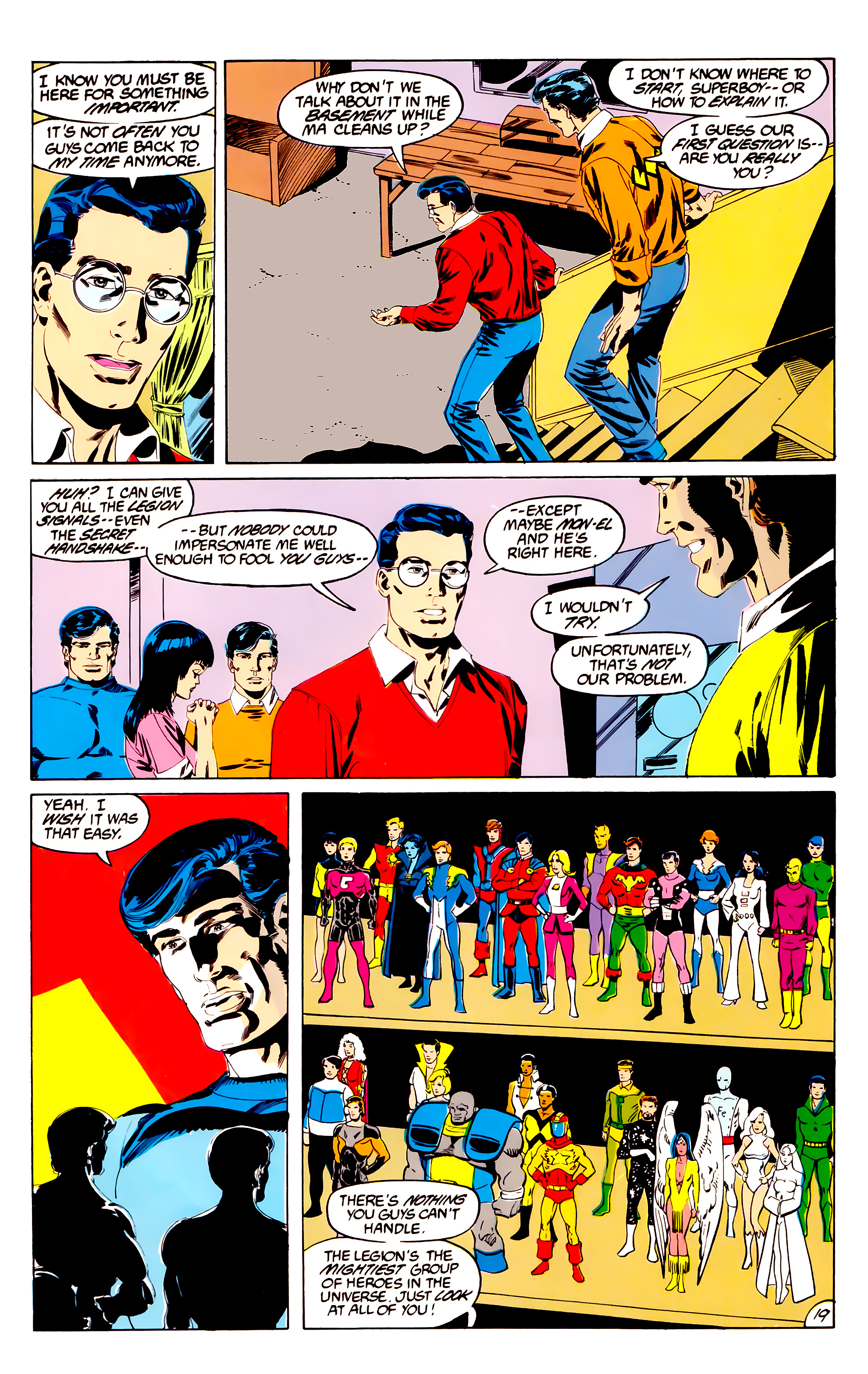 Legion of Super-Heroes (1984) 37 Page 19