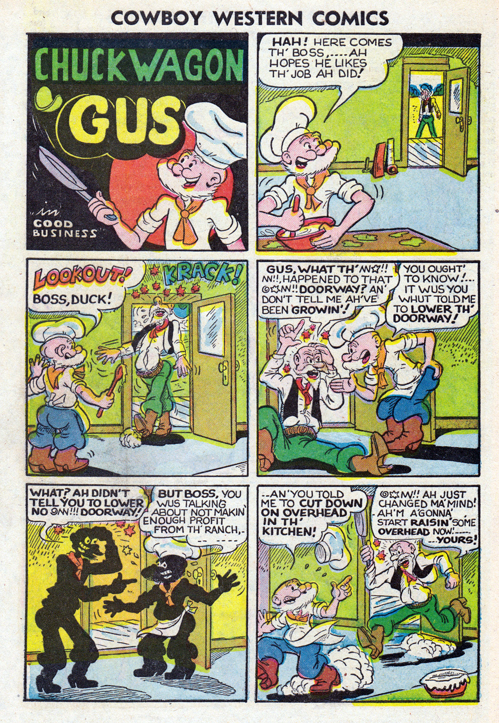 Read online Cowboy Western Comics (1948) comic -  Issue #37 - 34