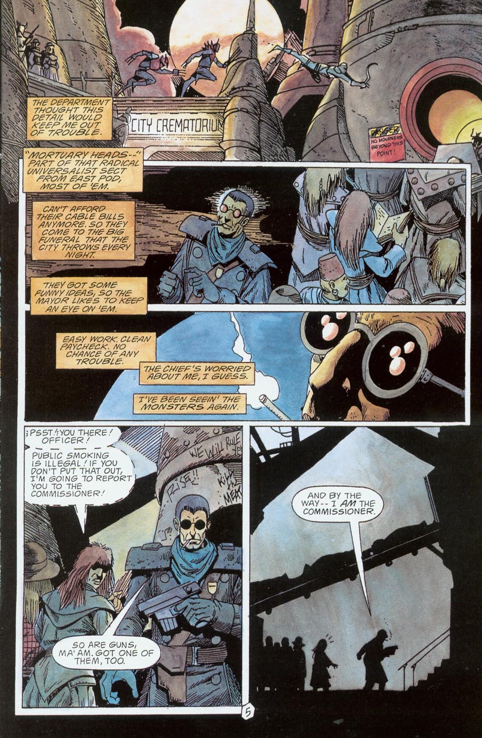 Read online The Black Lamb comic -  Issue #4 - 6