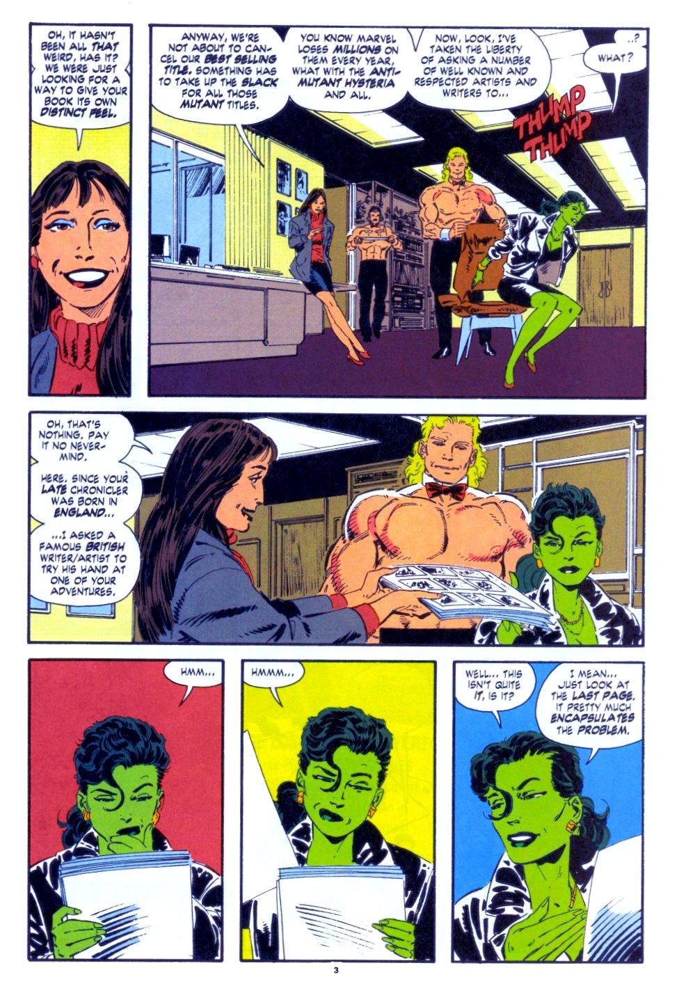 Read online The Sensational She-Hulk comic -  Issue #50 - 4