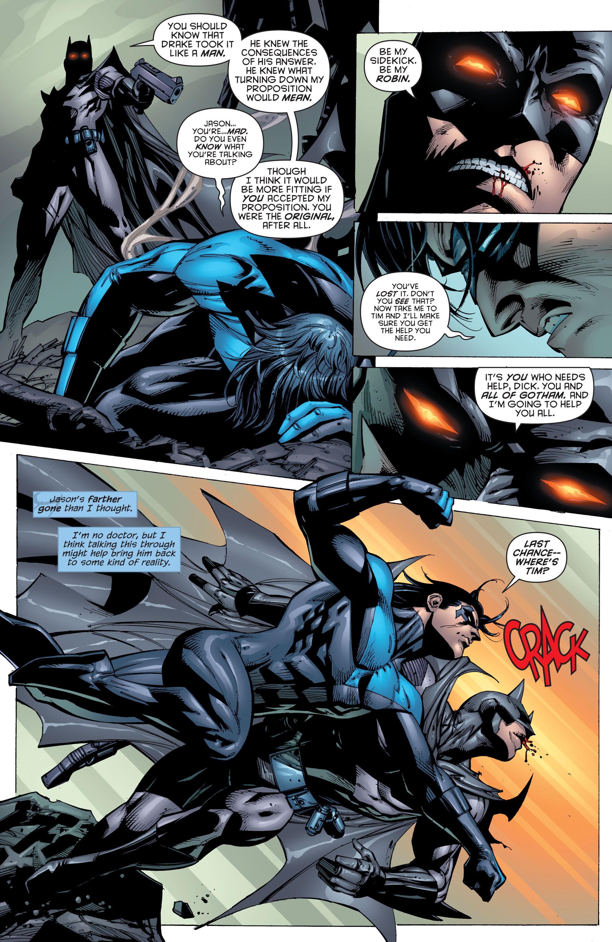 Read online Batman: Battle for the Cowl comic -  Issue #3 - 15