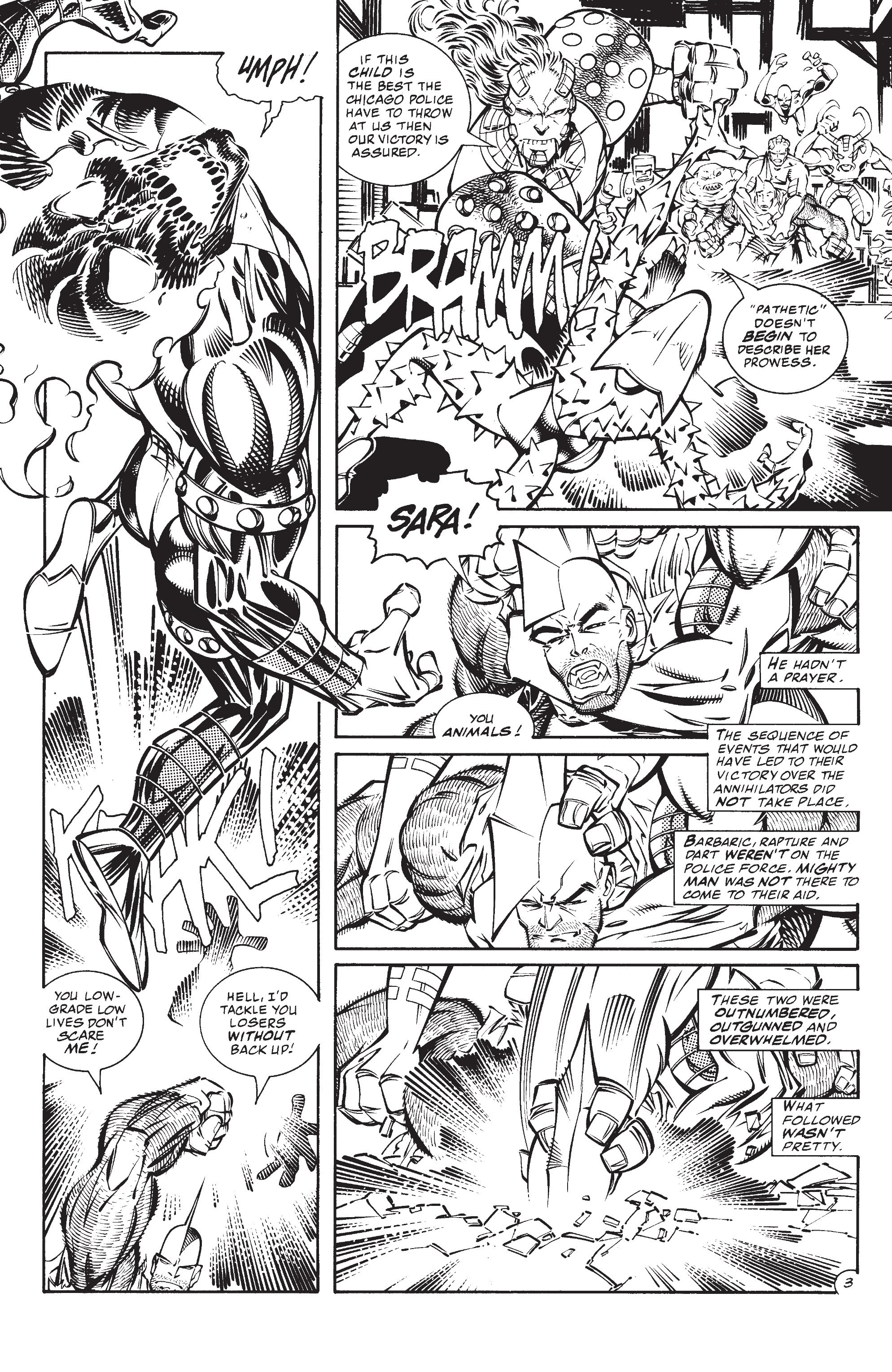 Read online Savage Dragon Archives comic -  Issue # TPB 4 (Part 6) - 56