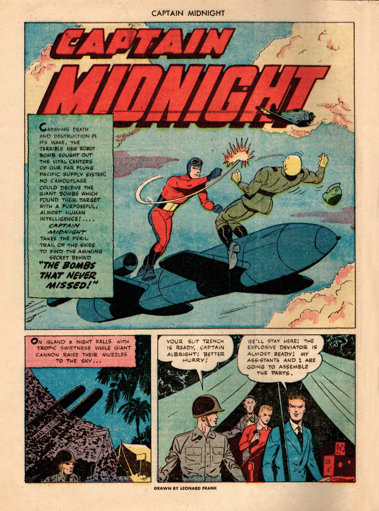 Read online Captain Midnight (1942) comic -  Issue #34 - 4