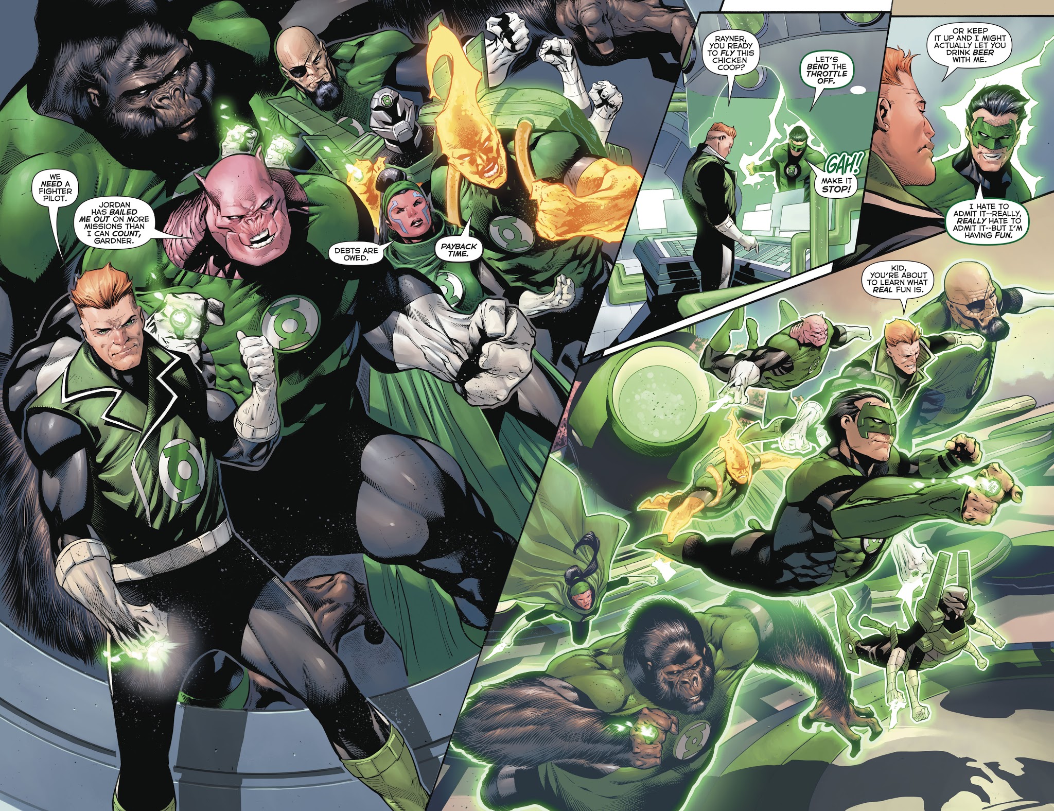 Read online Hal Jordan And The Green Lantern Corps comic -  Issue #39 - 13