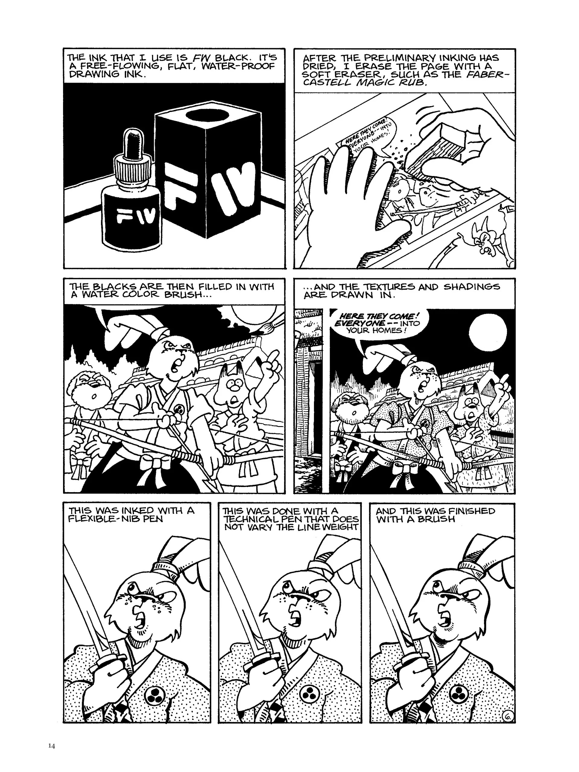 Read online The Art of Usagi Yojimbo comic -  Issue # TPB (Part 1) - 19