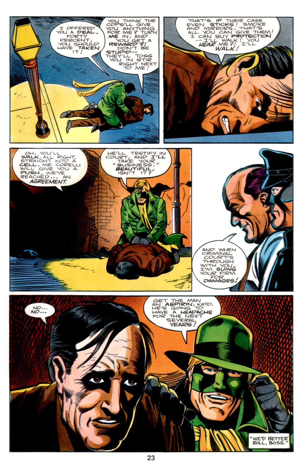 Read online The Green Hornet (1991) comic -  Issue #4 - 24