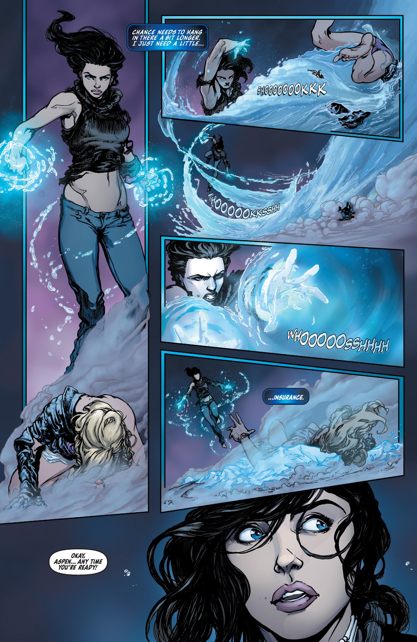 Read online Michael Turner's Fathom (2013) comic -  Issue #8 - 14