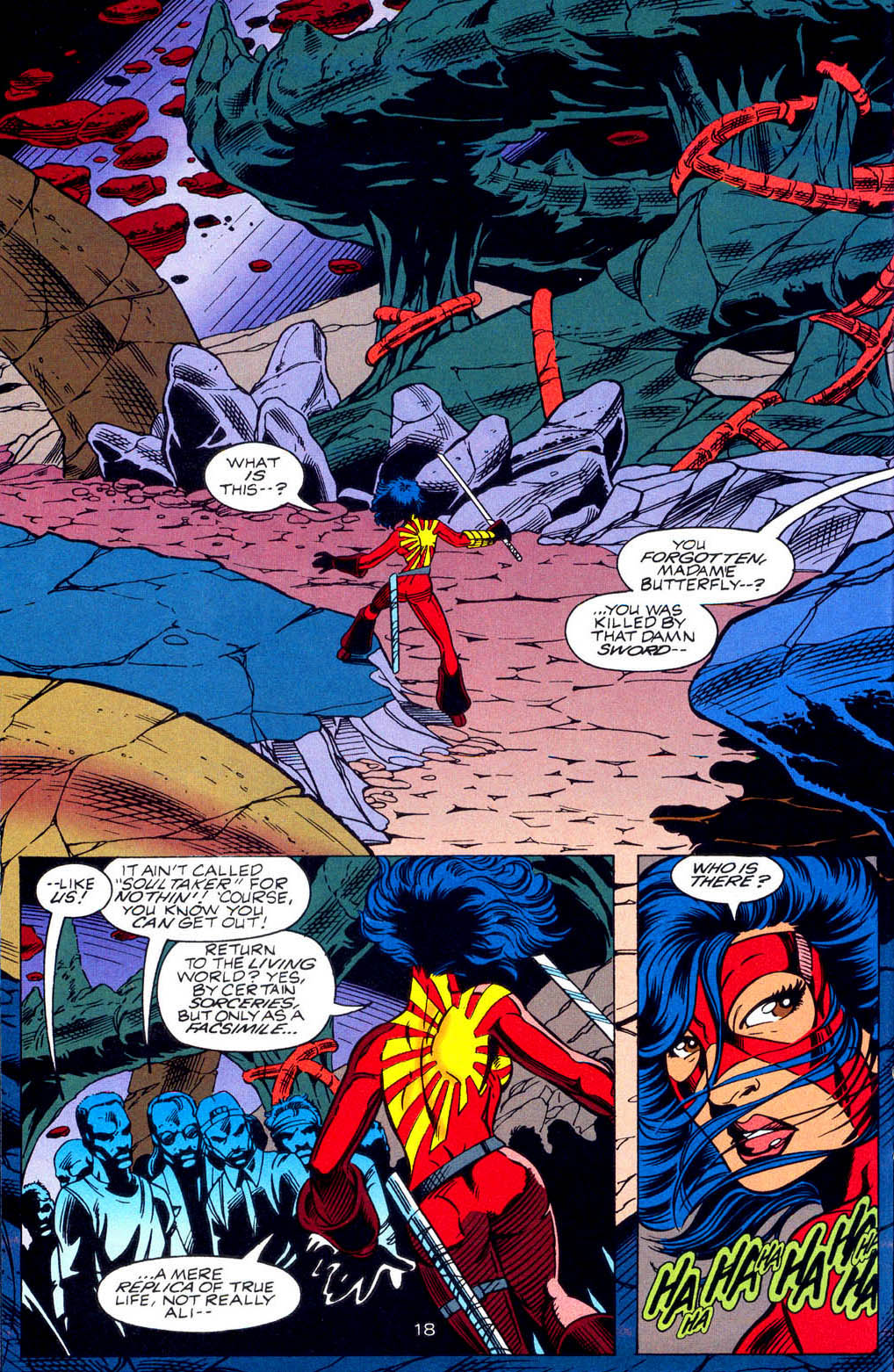 Read online Outsiders (1993) comic -  Issue #14 - 19