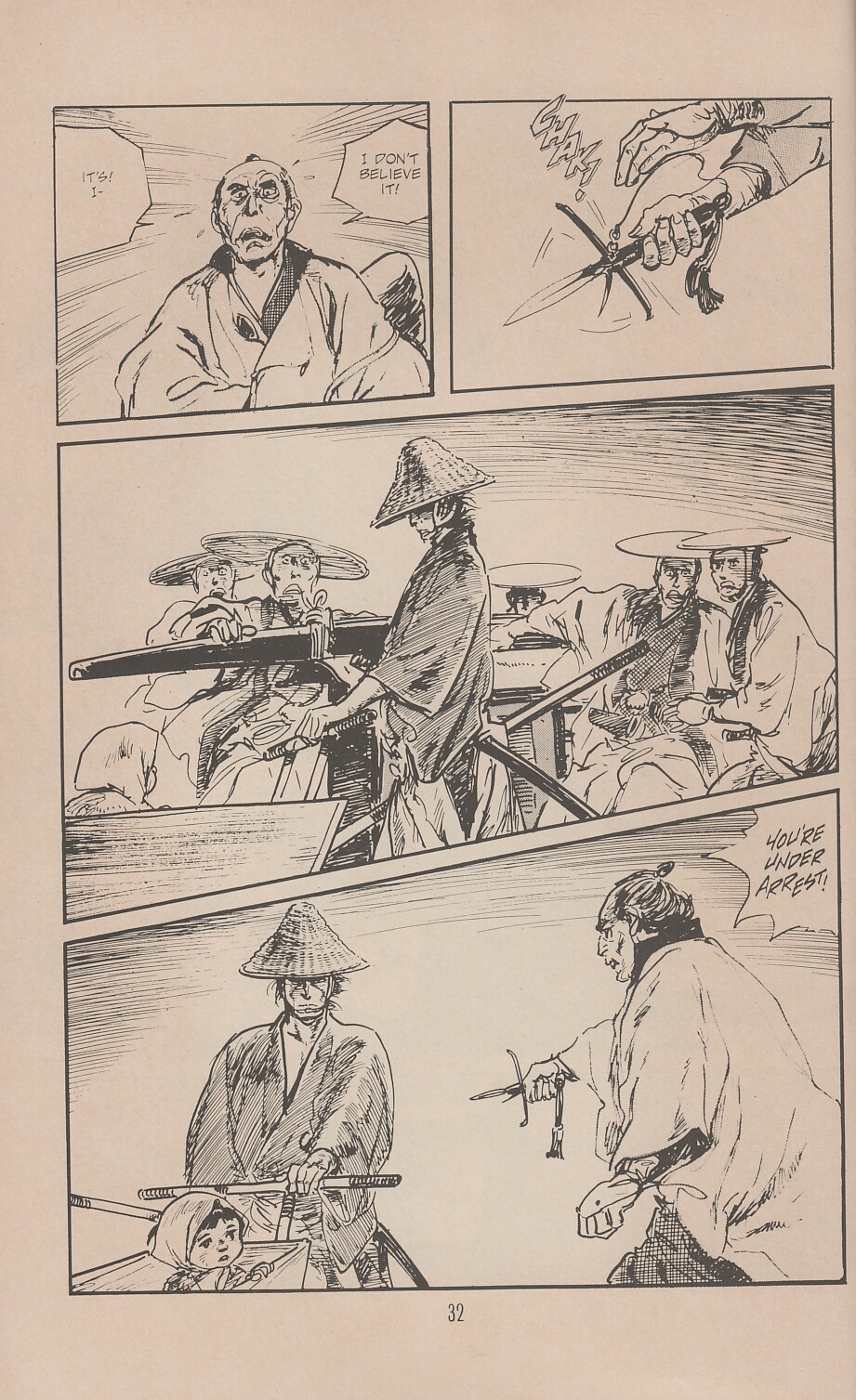 Read online Lone Wolf and Cub comic -  Issue #44 - 35