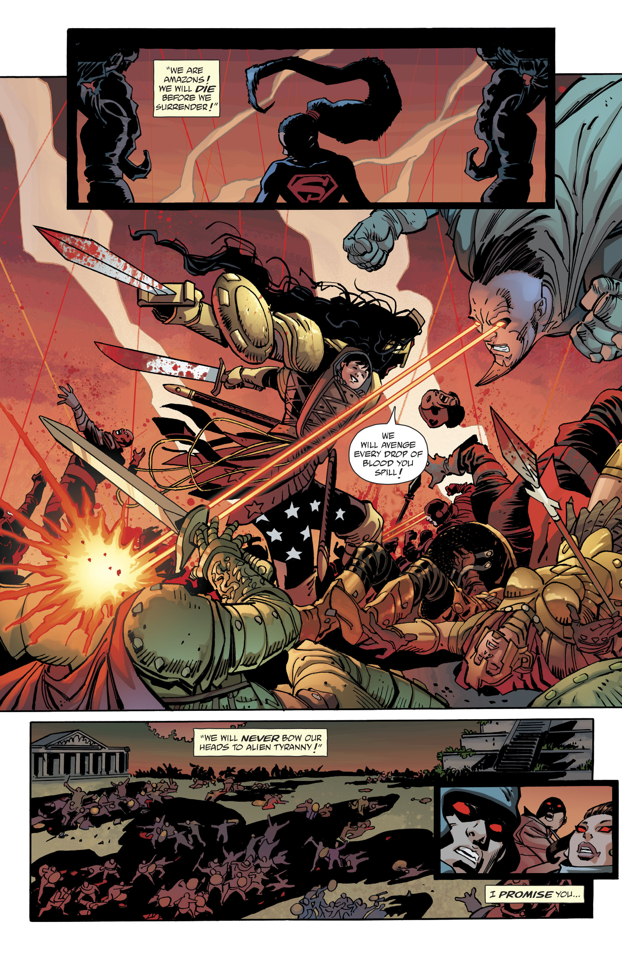 Read online Dark Knight III: The Master Race comic -  Issue #8 - 23