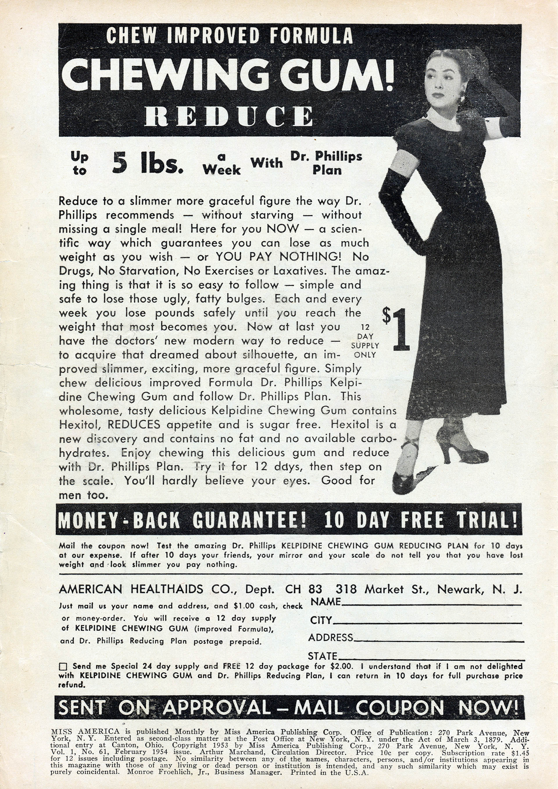 Read online Miss America comic -  Issue #61 - 2