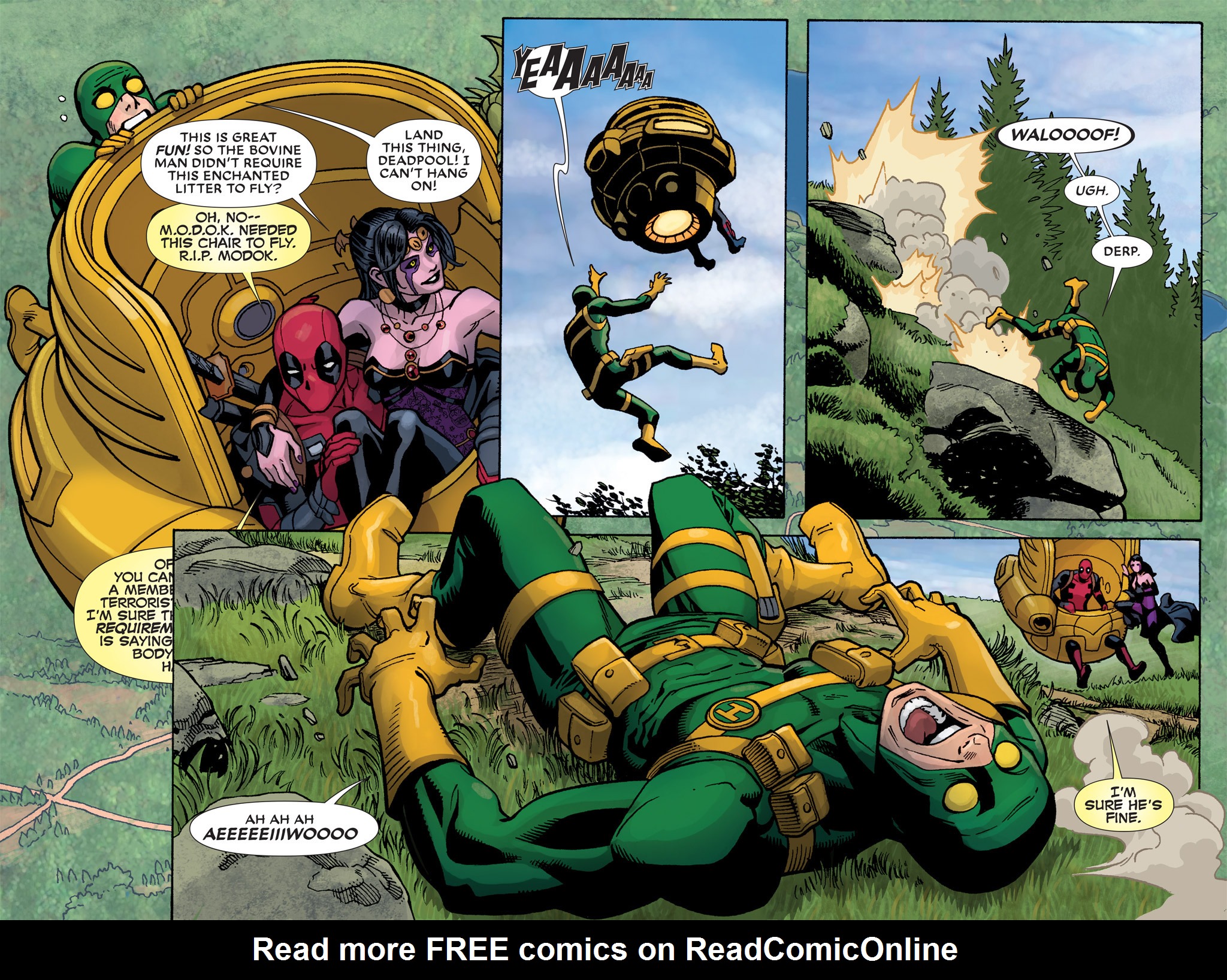 Read online Deadpool: Dracula's Gauntlet comic -  Issue # Part 6 - 3