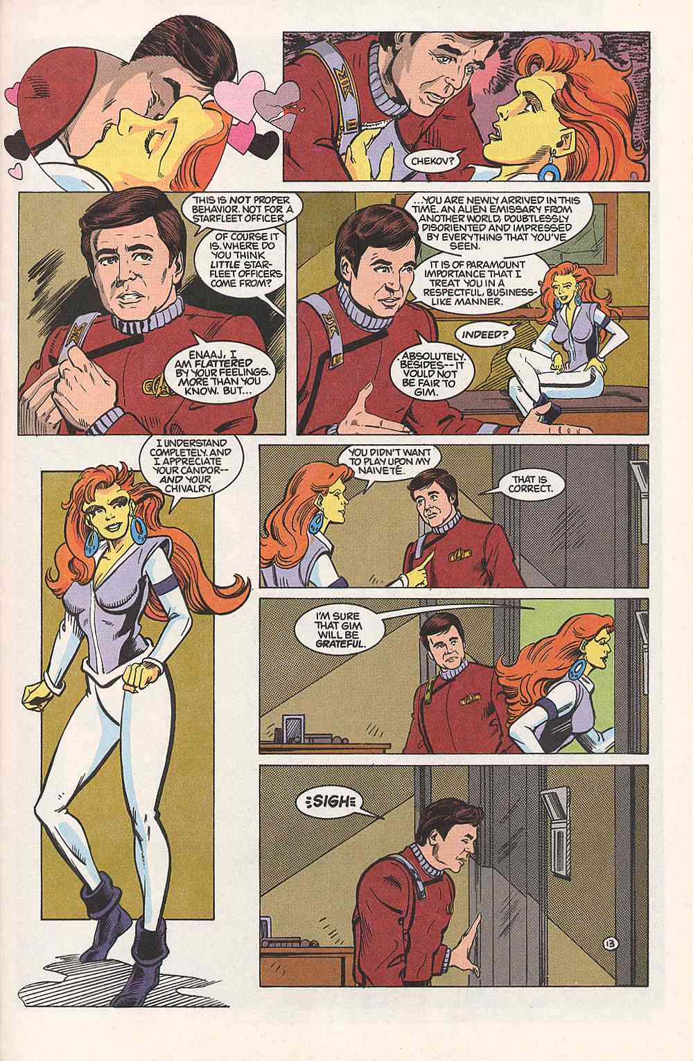 Read online Star Trek (1989) comic -  Issue #14 - 16