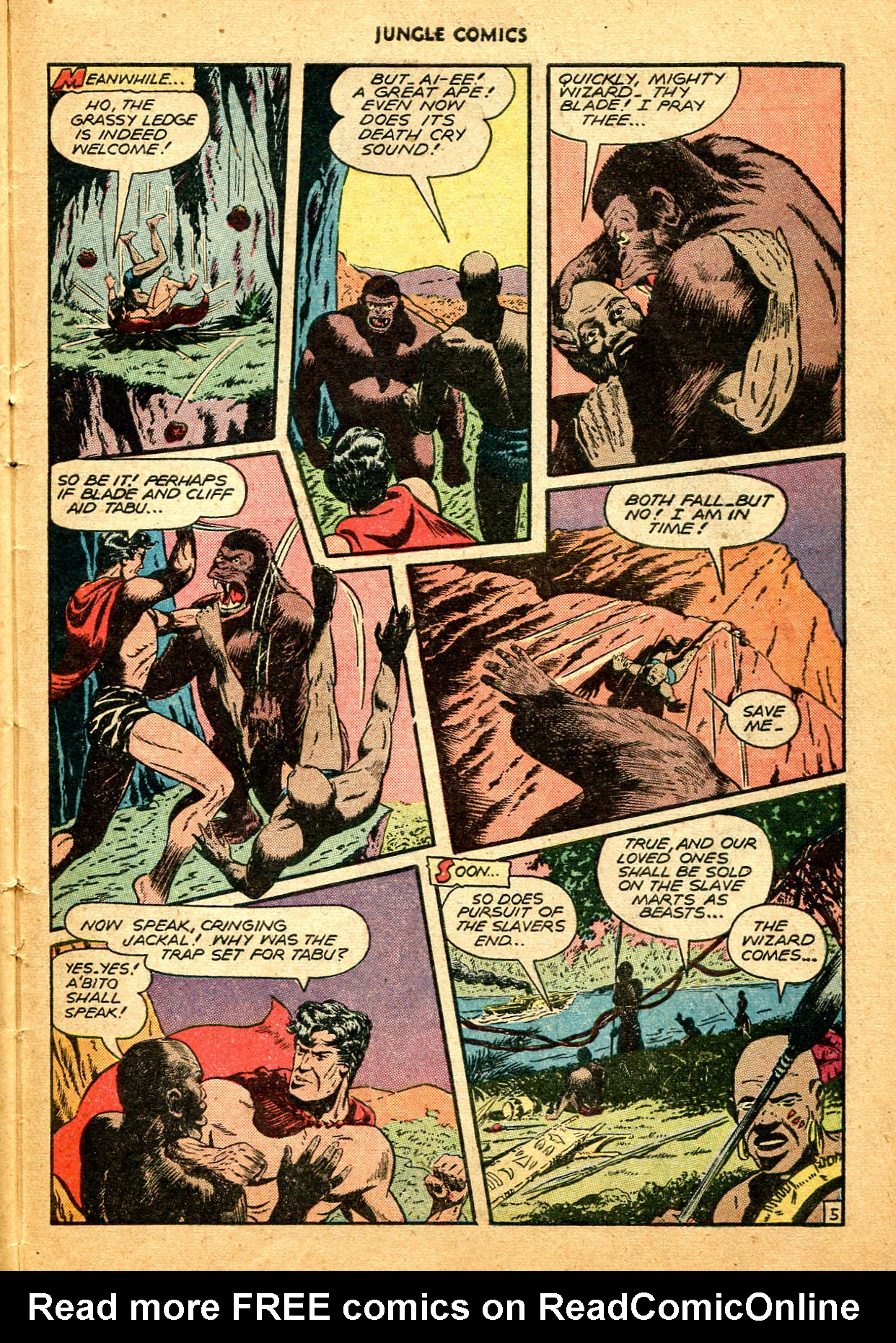 Read online Jungle Comics comic -  Issue #89 - 41