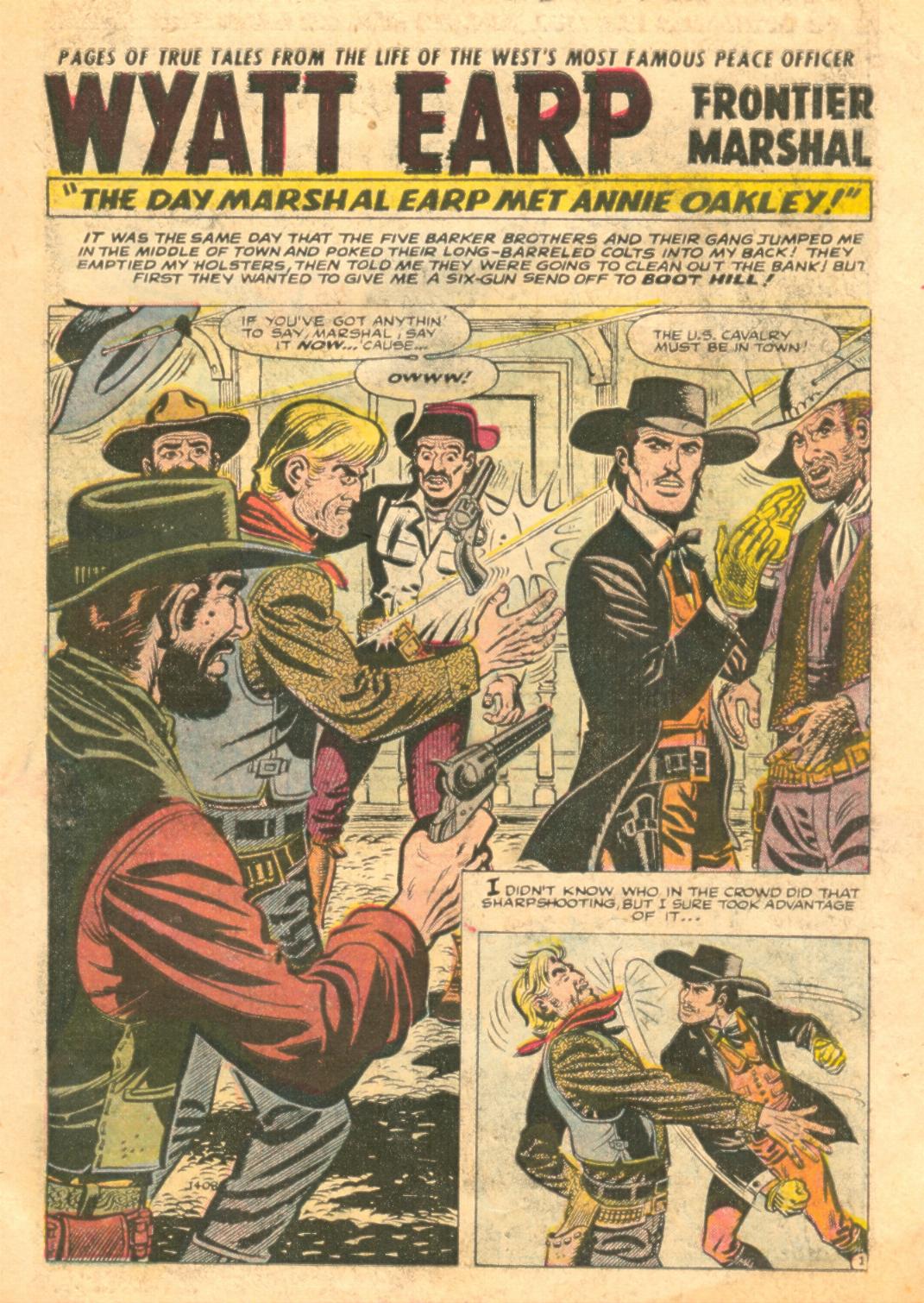 Read online Wyatt Earp comic -  Issue #5 - 3
