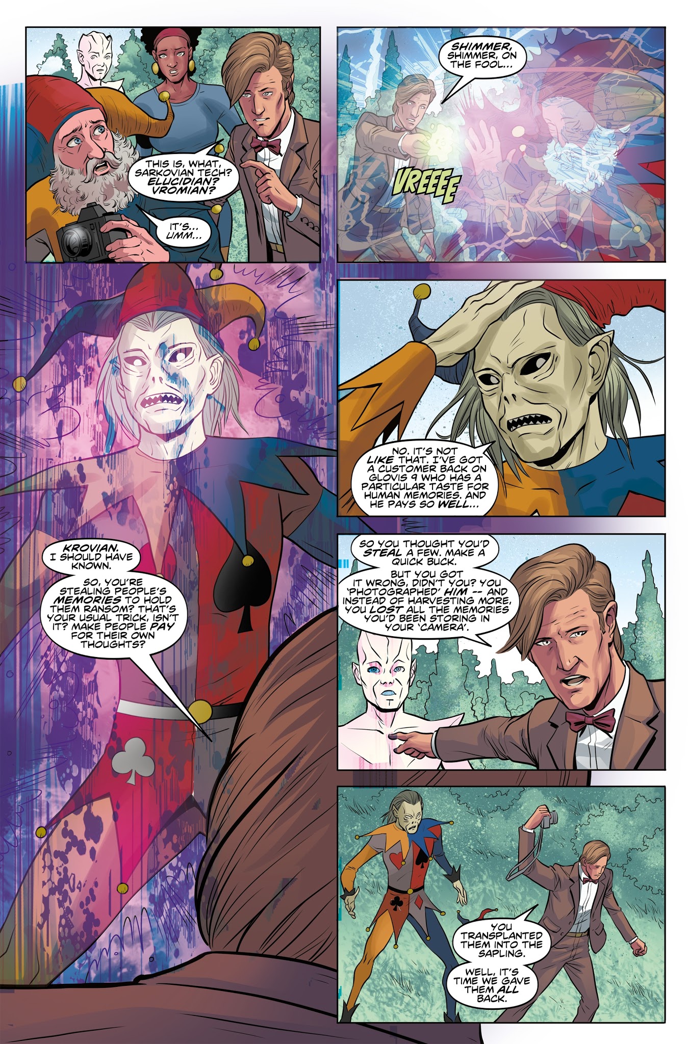 Read online Doctor Who: The Eleventh Doctor Year Three comic -  Issue #8 - 21