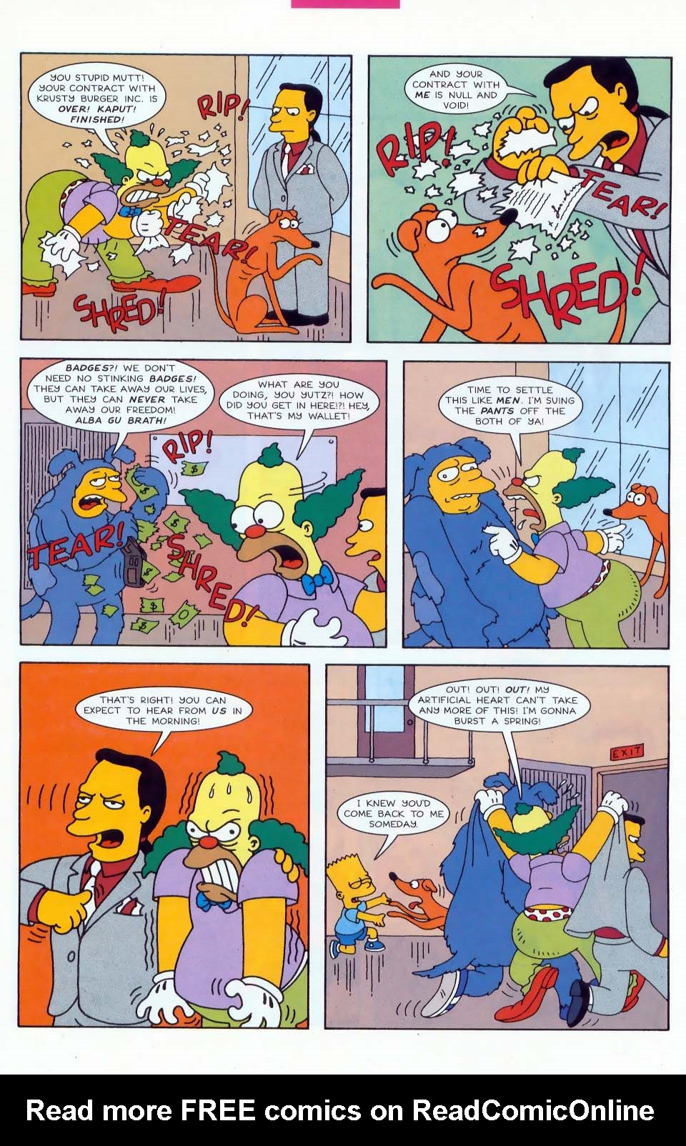 Read online Simpsons Comics comic -  Issue #45 - 21