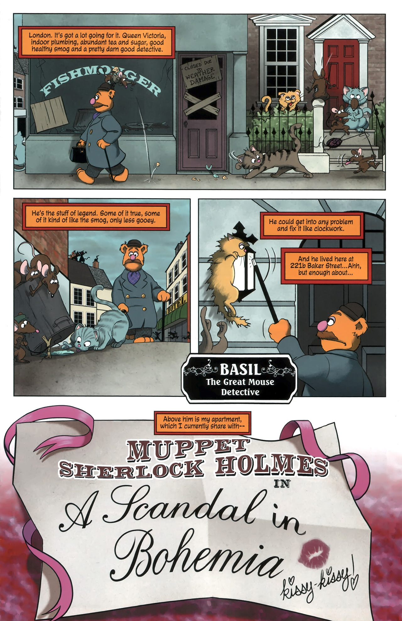 Read online Muppet Sherlock Holmes comic -  Issue #2 - 3