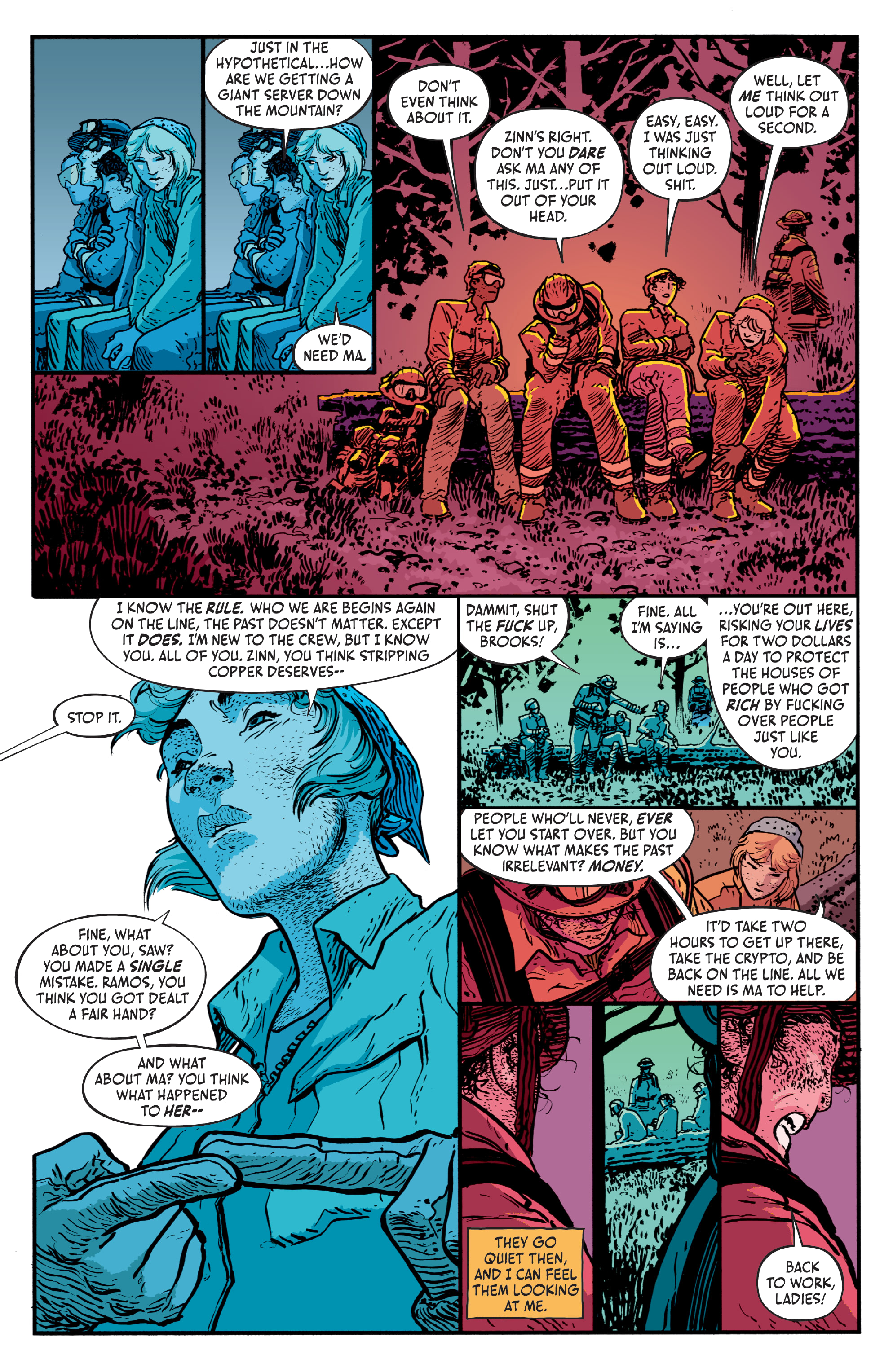 Read online Dark Spaces: Wildfire comic -  Issue #1 - 22