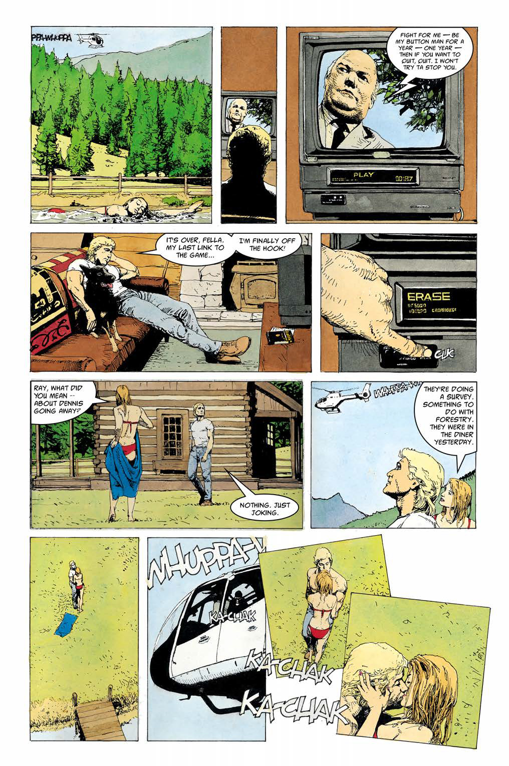Read online Button Man comic -  Issue # TPB 3 - 18