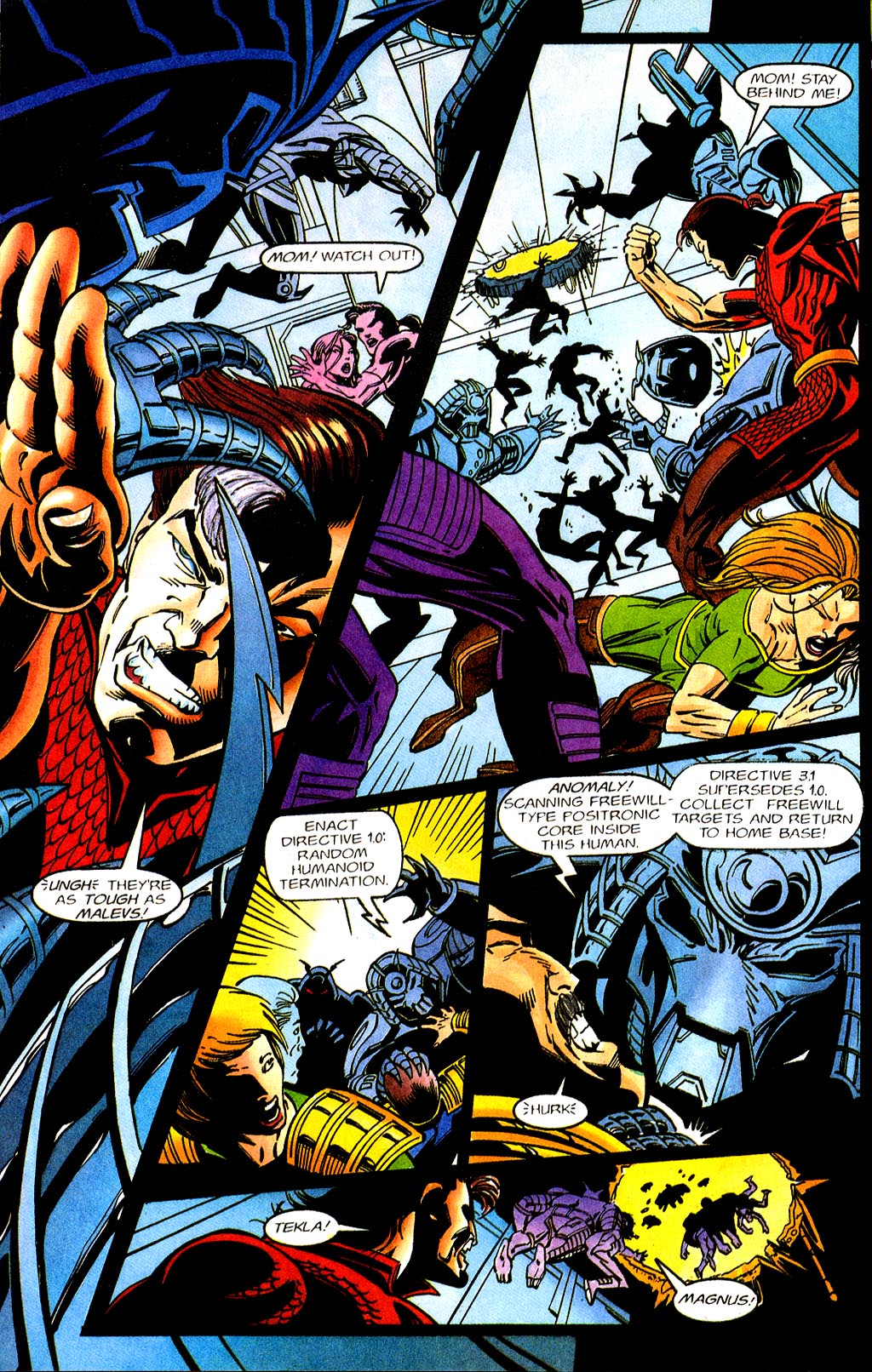 Read online Magnus Robot Fighter (1991) comic -  Issue #51 - 3