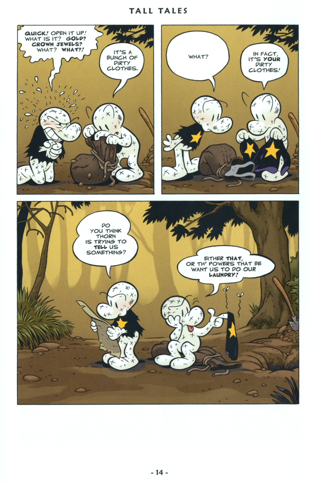 Read online Bone: Tall Tales comic -  Issue # TPB - 24
