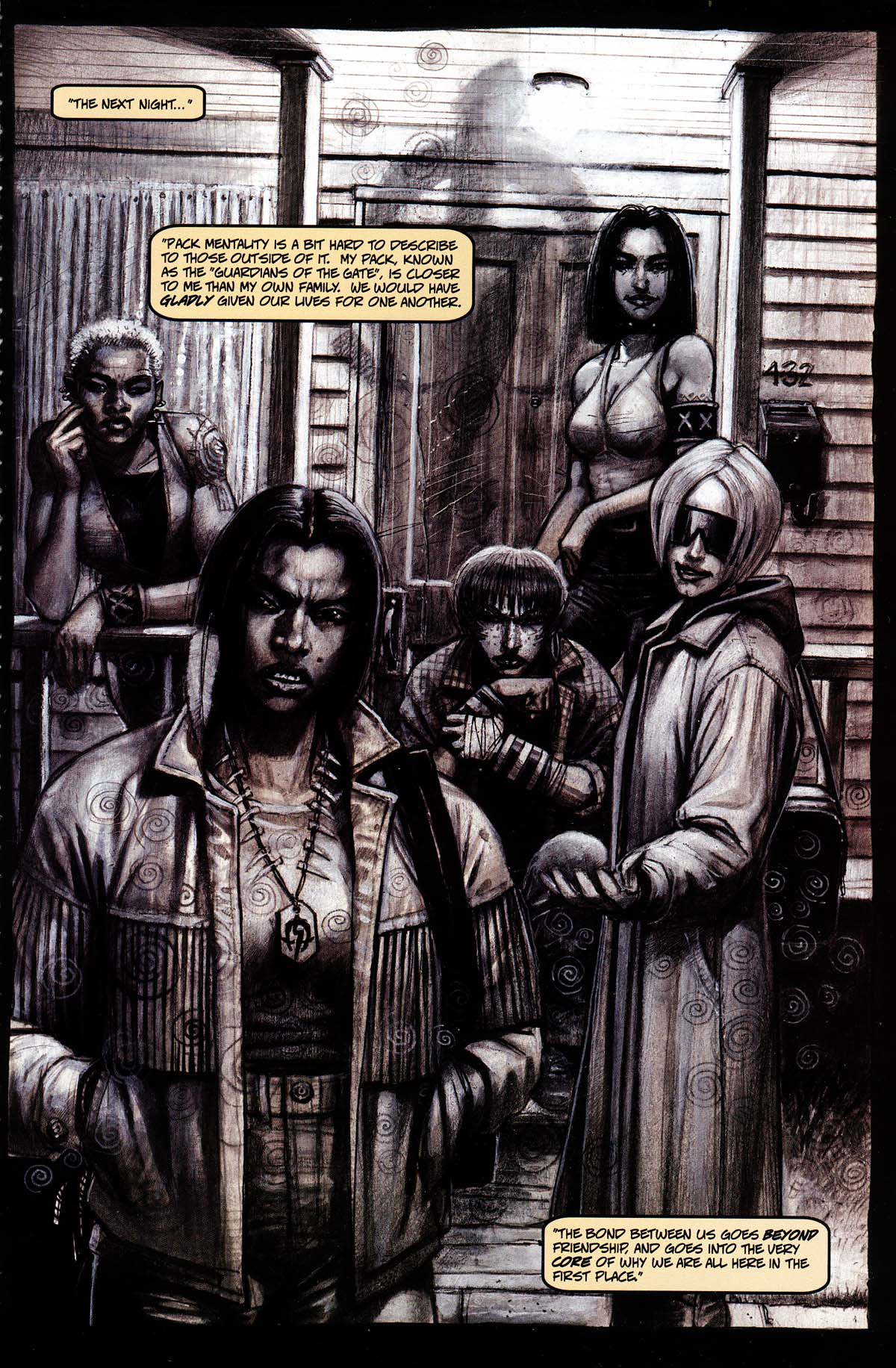 Read online Werewolf the Apocalypse comic -  Issue # Black Furies - 9