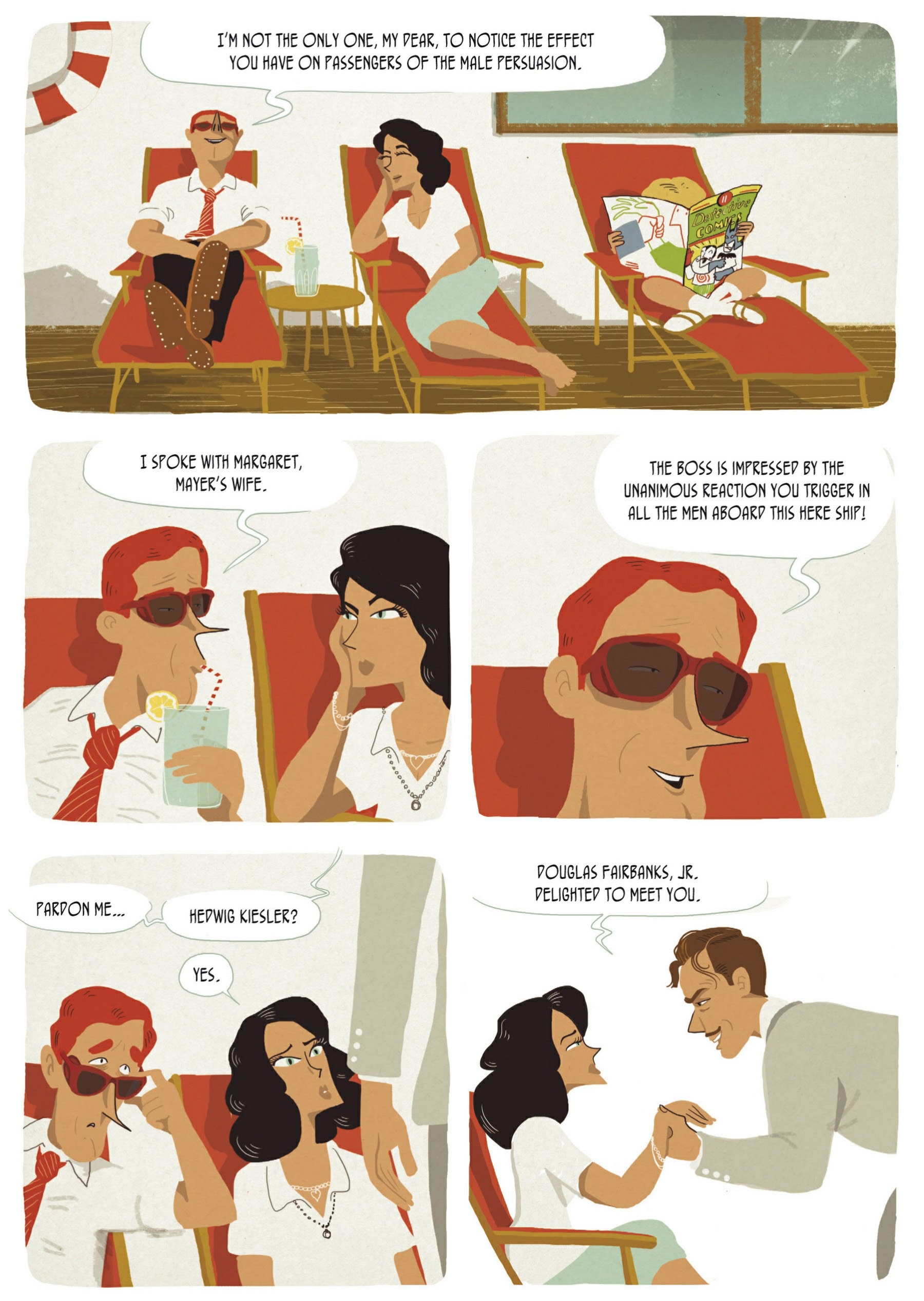 Read online Hedy Lamarr: An Incredible Life comic -  Issue # TPB (Part 1) - 79