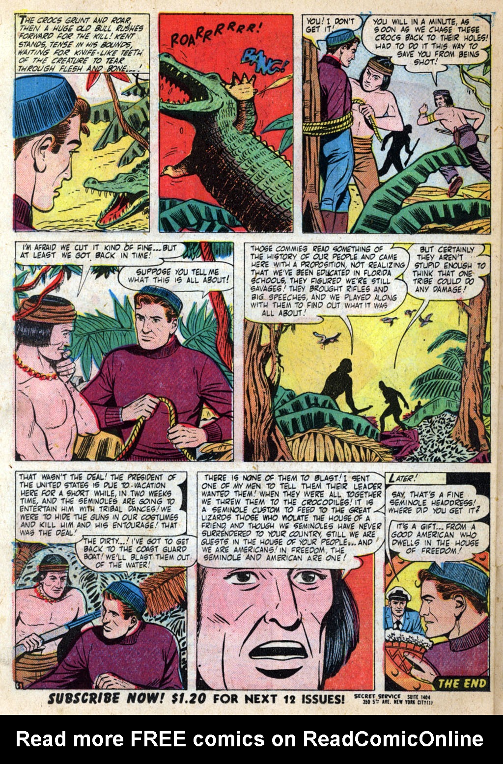 Read online Kent Blake of the Secret Service comic -  Issue #4 - 22