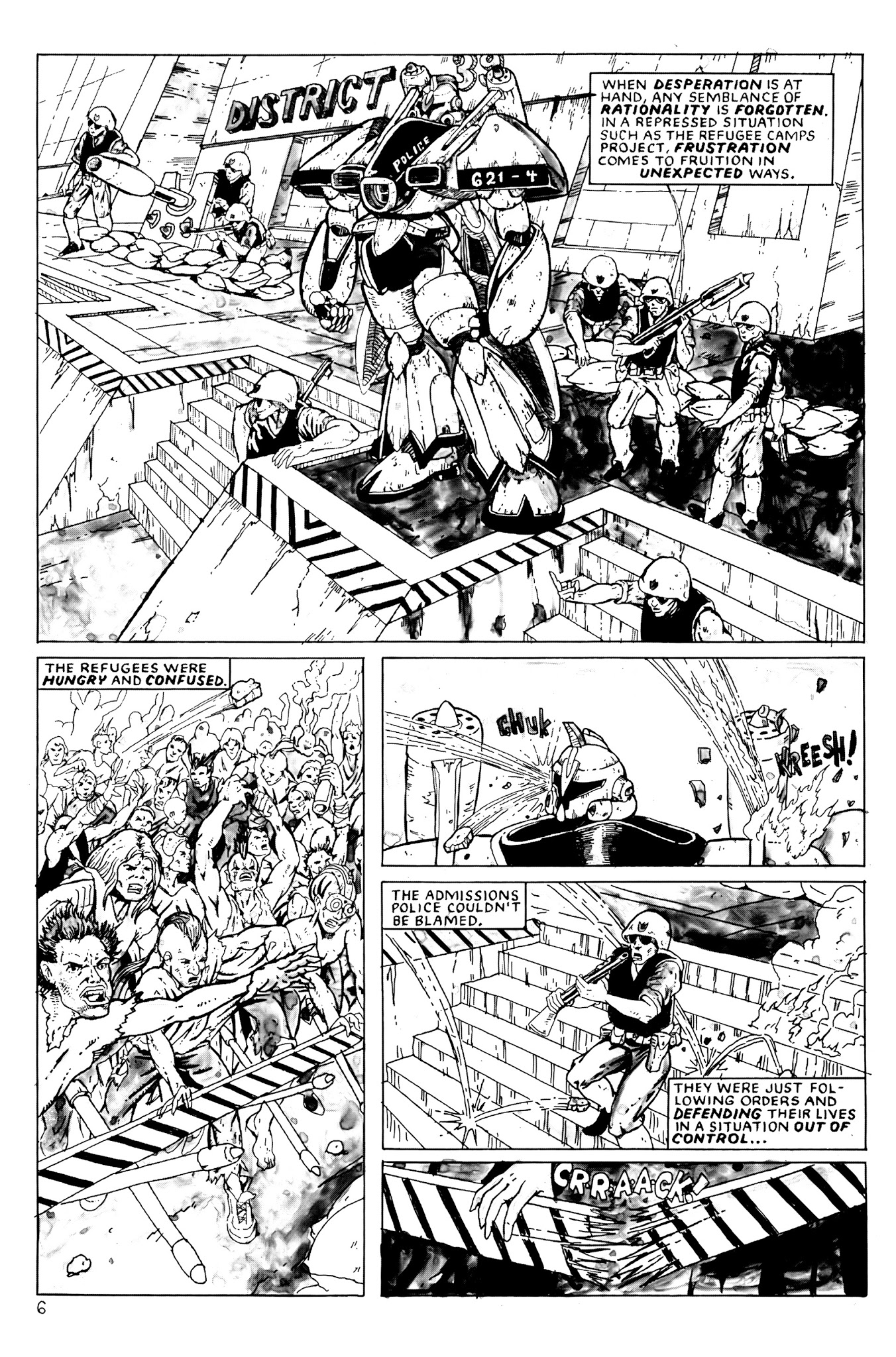 Read online Intrazone comic -  Issue #1 - 8