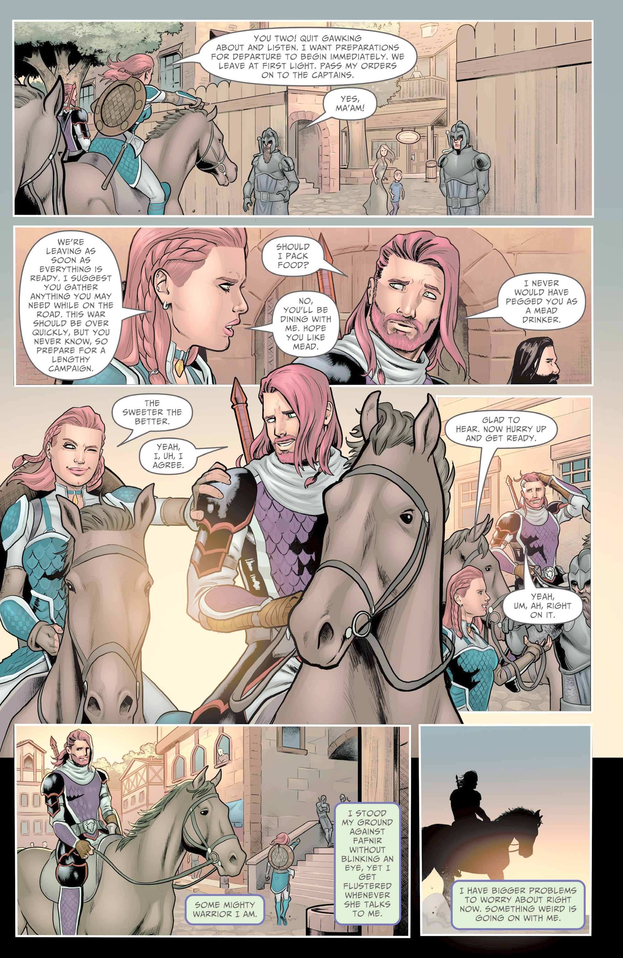 Read online Dragonsblood comic -  Issue #3 - 17