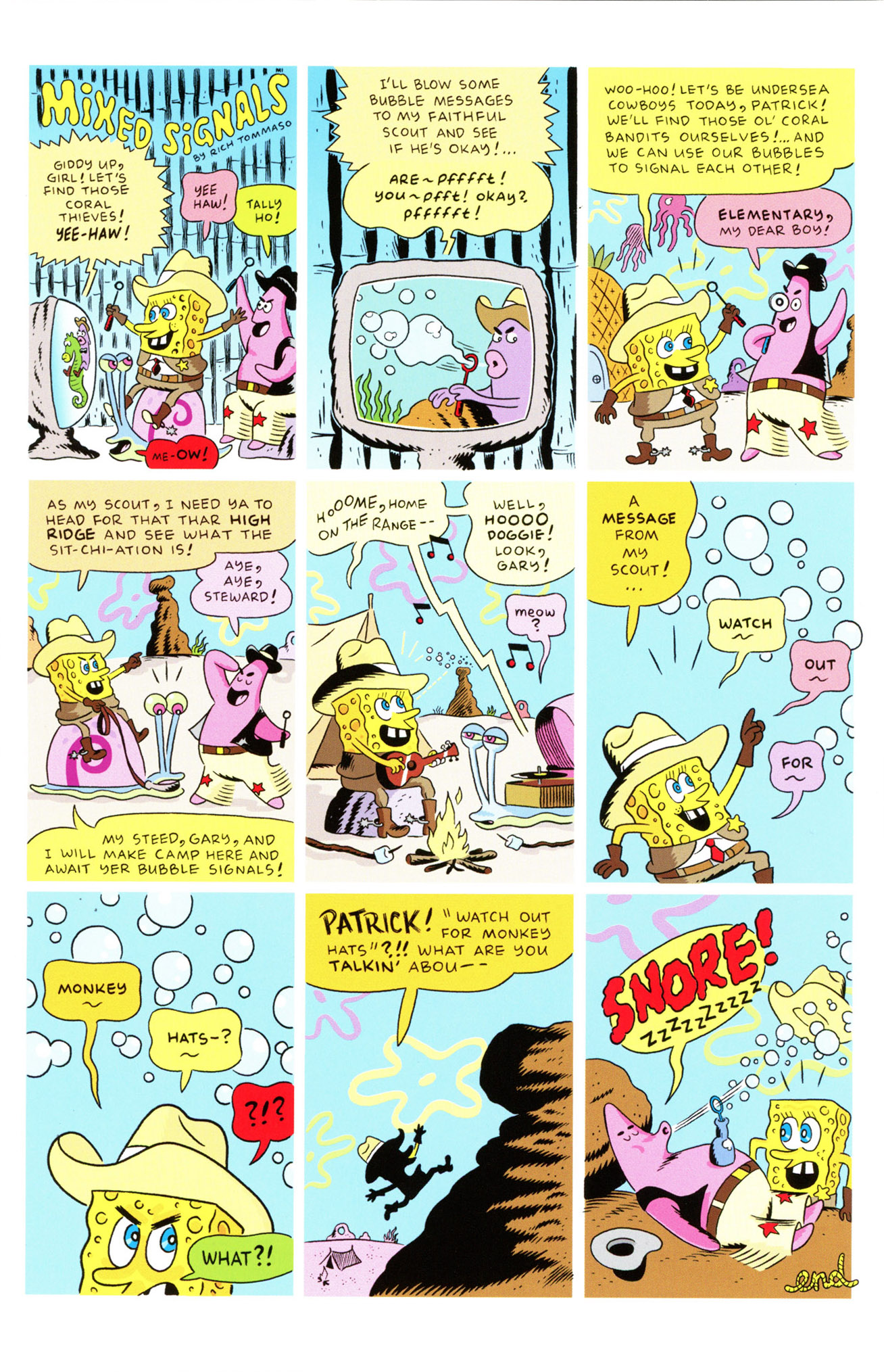 Read online SpongeBob Comics comic -  Issue #34 - 34