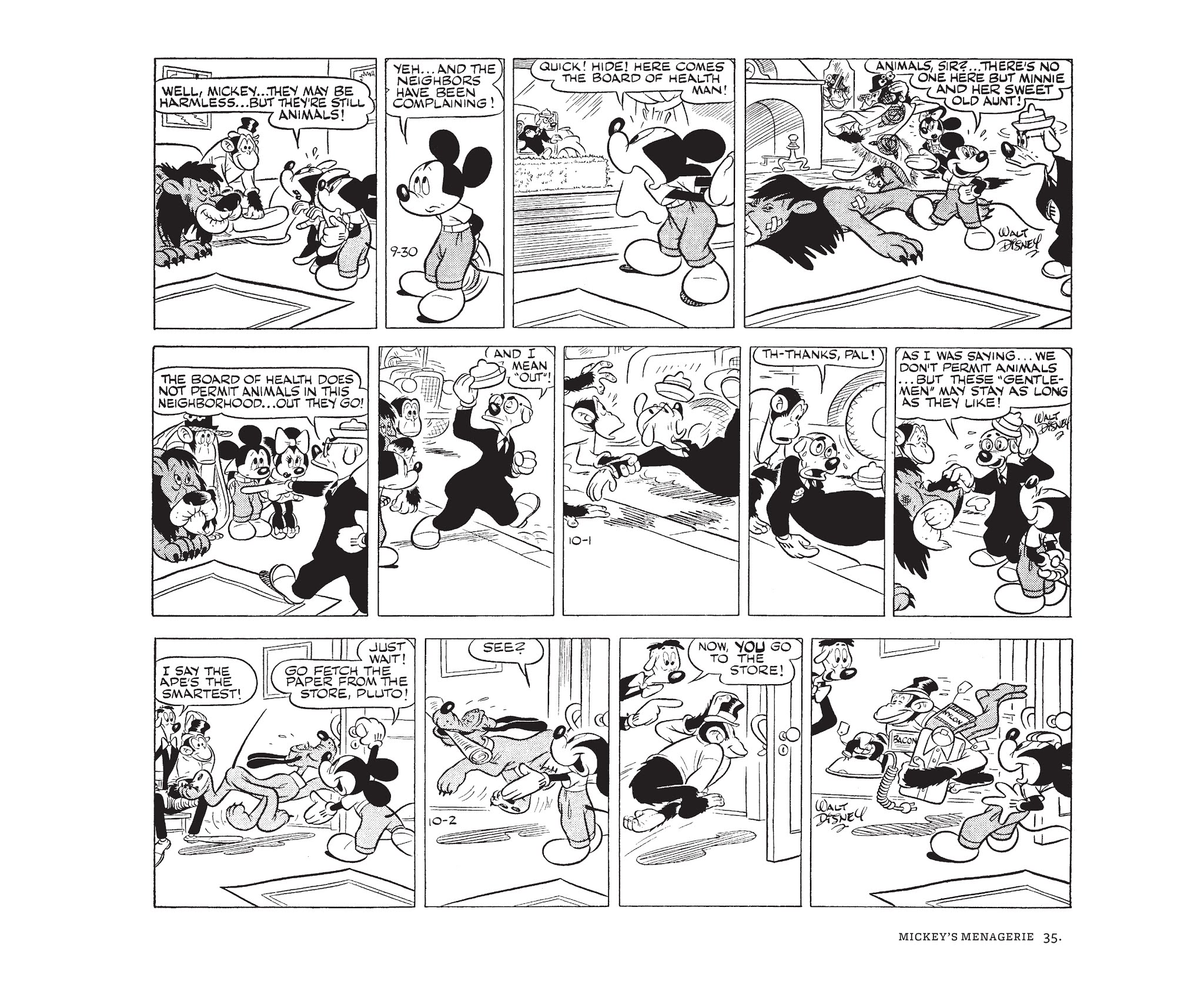 Read online Walt Disney's Mickey Mouse by Floyd Gottfredson comic -  Issue # TPB 9 (Part 1) - 35