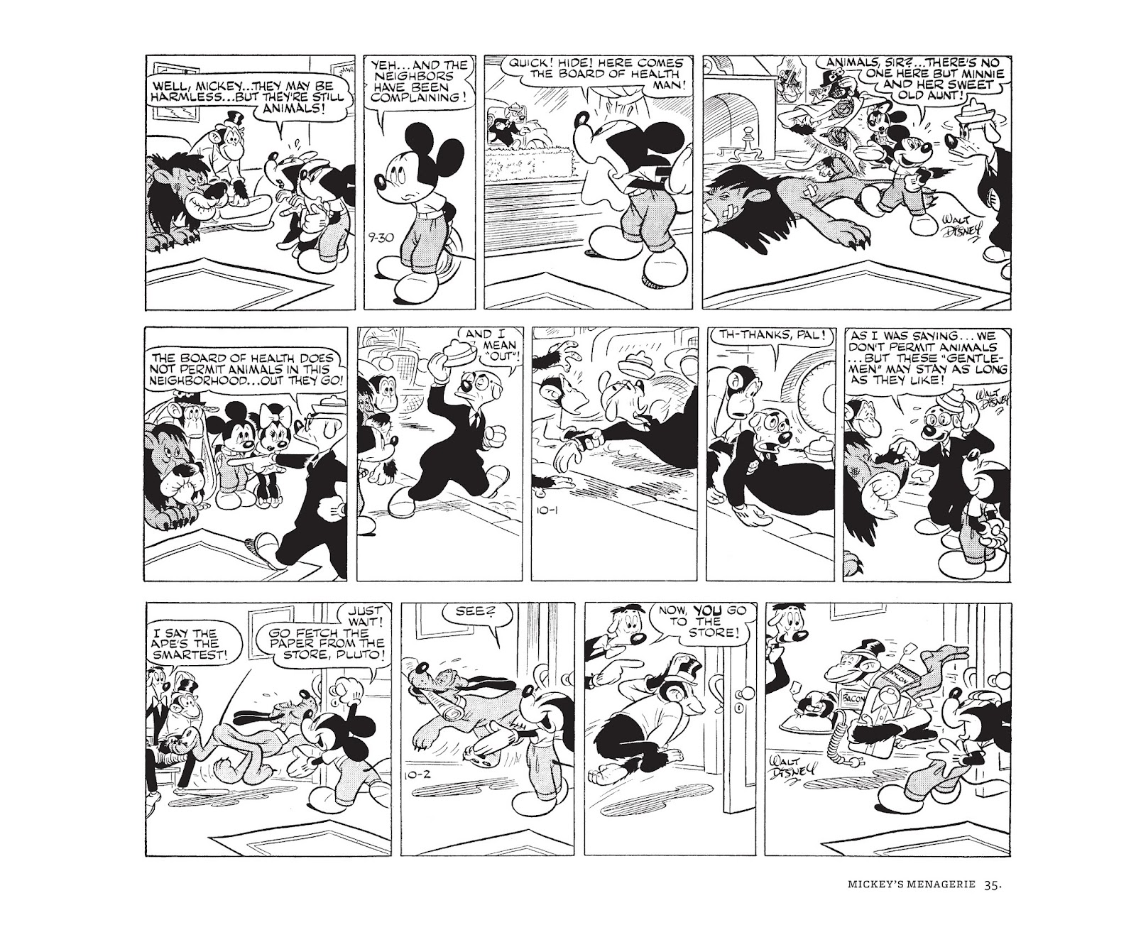 Walt Disney's Mickey Mouse by Floyd Gottfredson issue TPB 9 (Part 1) - Page 35
